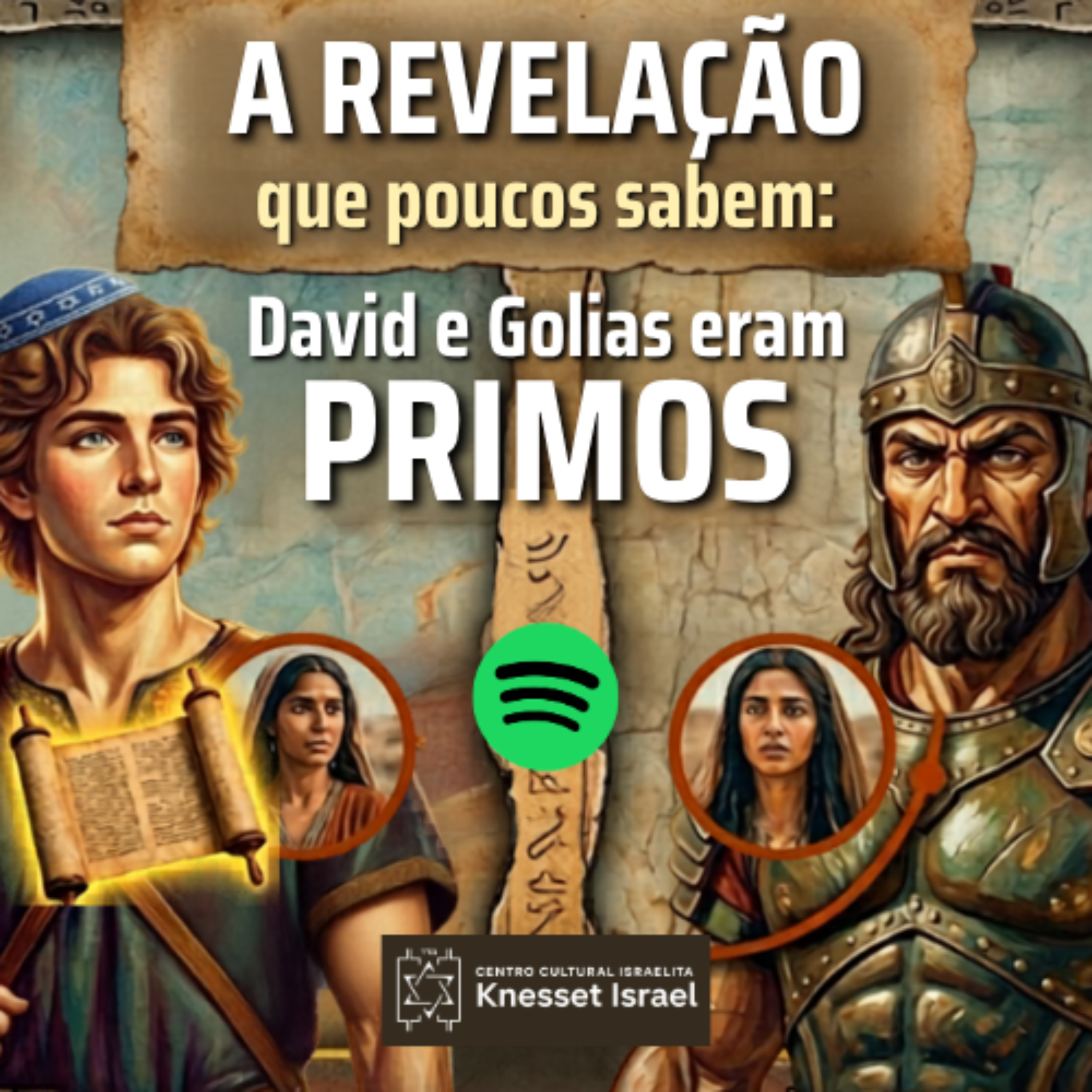 1391 A revelação que poucos sabem: David e Golias eram PRIMOS - Livro de Rut 2 