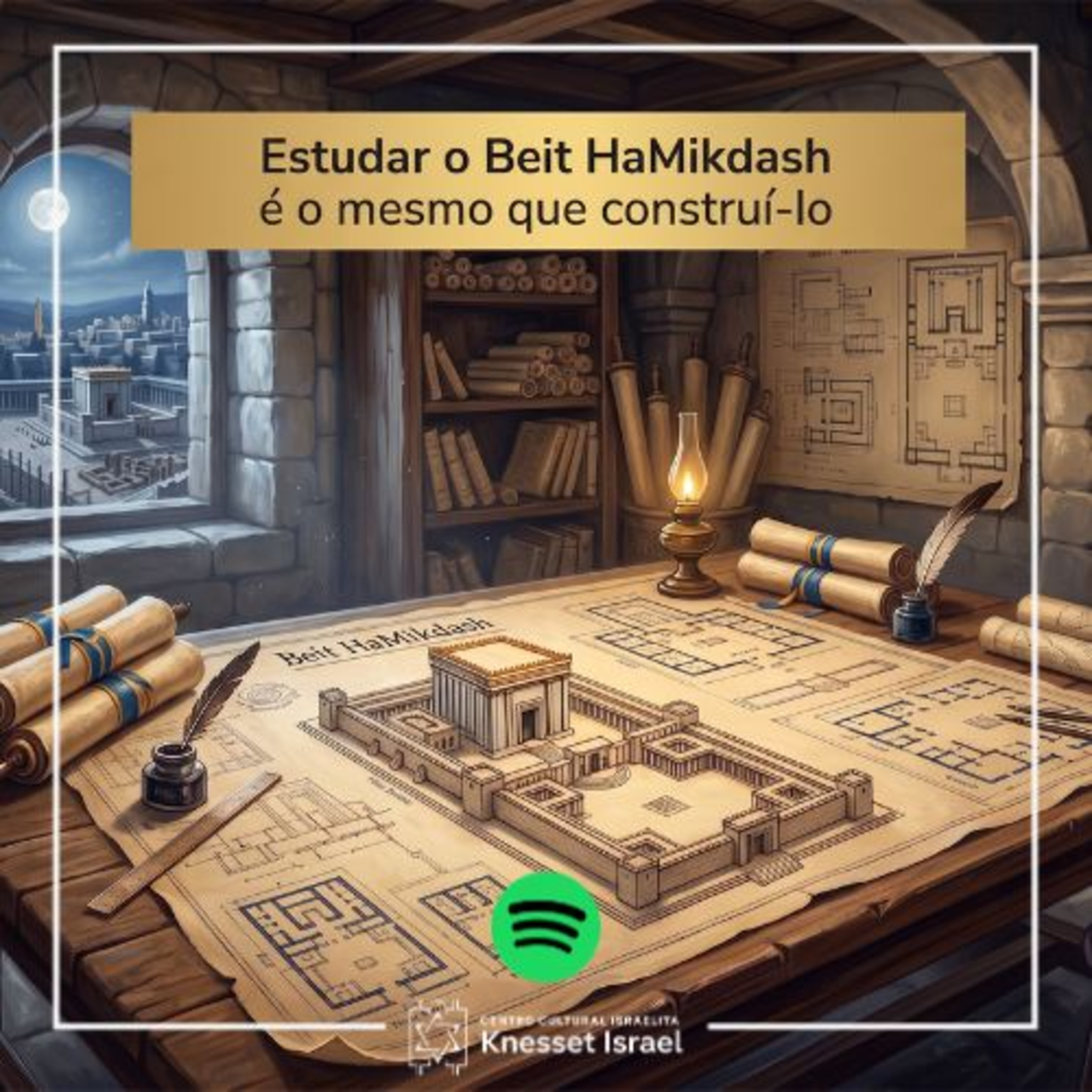 1432 Estudar o Beit HaMikdash é o mesmo que construí-lo episode artwork