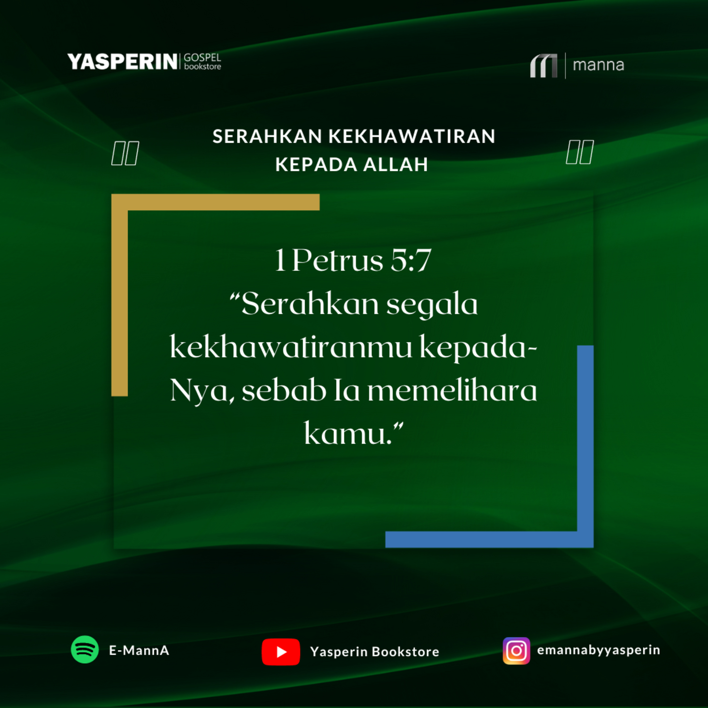 SERAHKAN KEKHAWATIRAN KEPADA ALLAH (PODCAST)