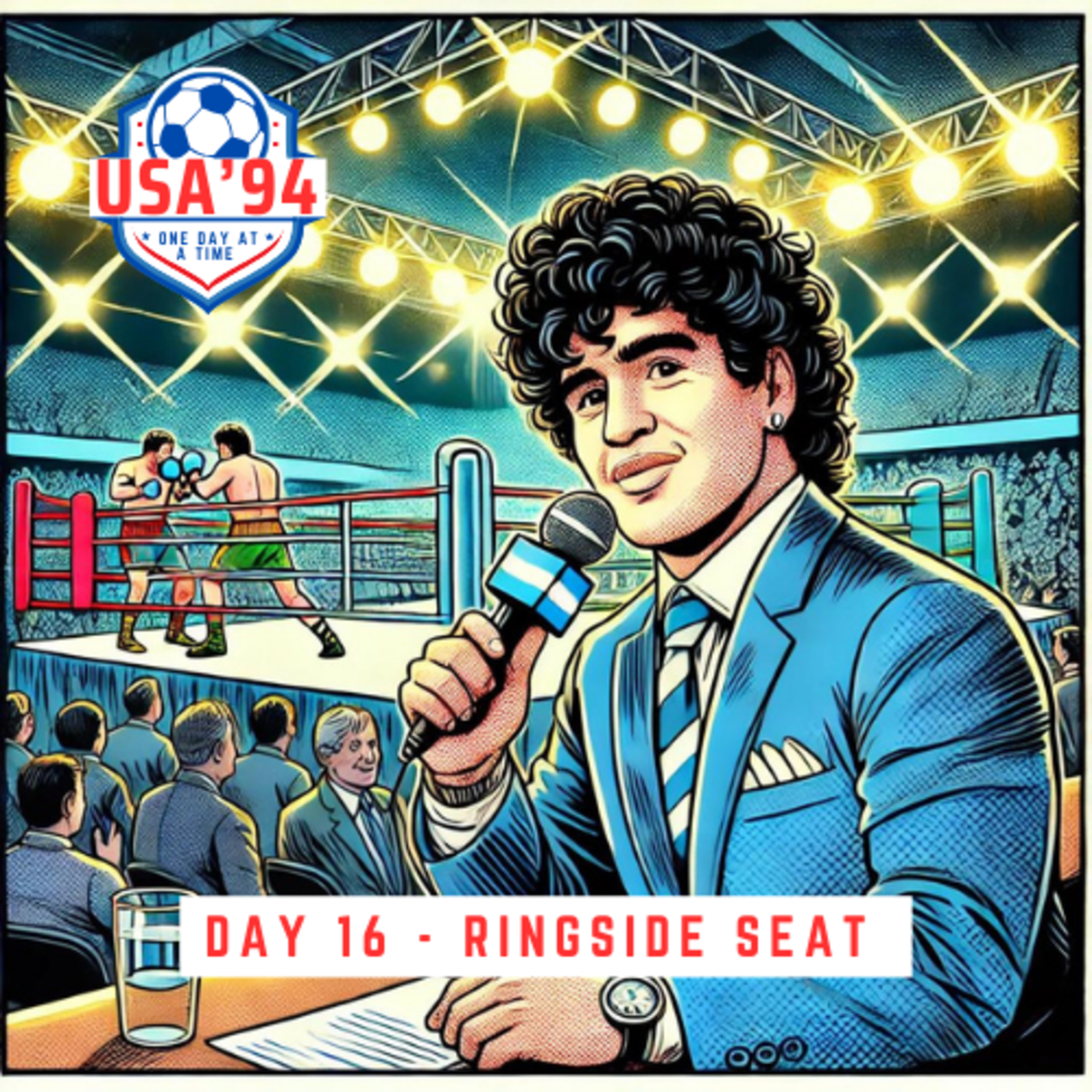 USA 94: Day 16 - Ringside Seat episode artwork
