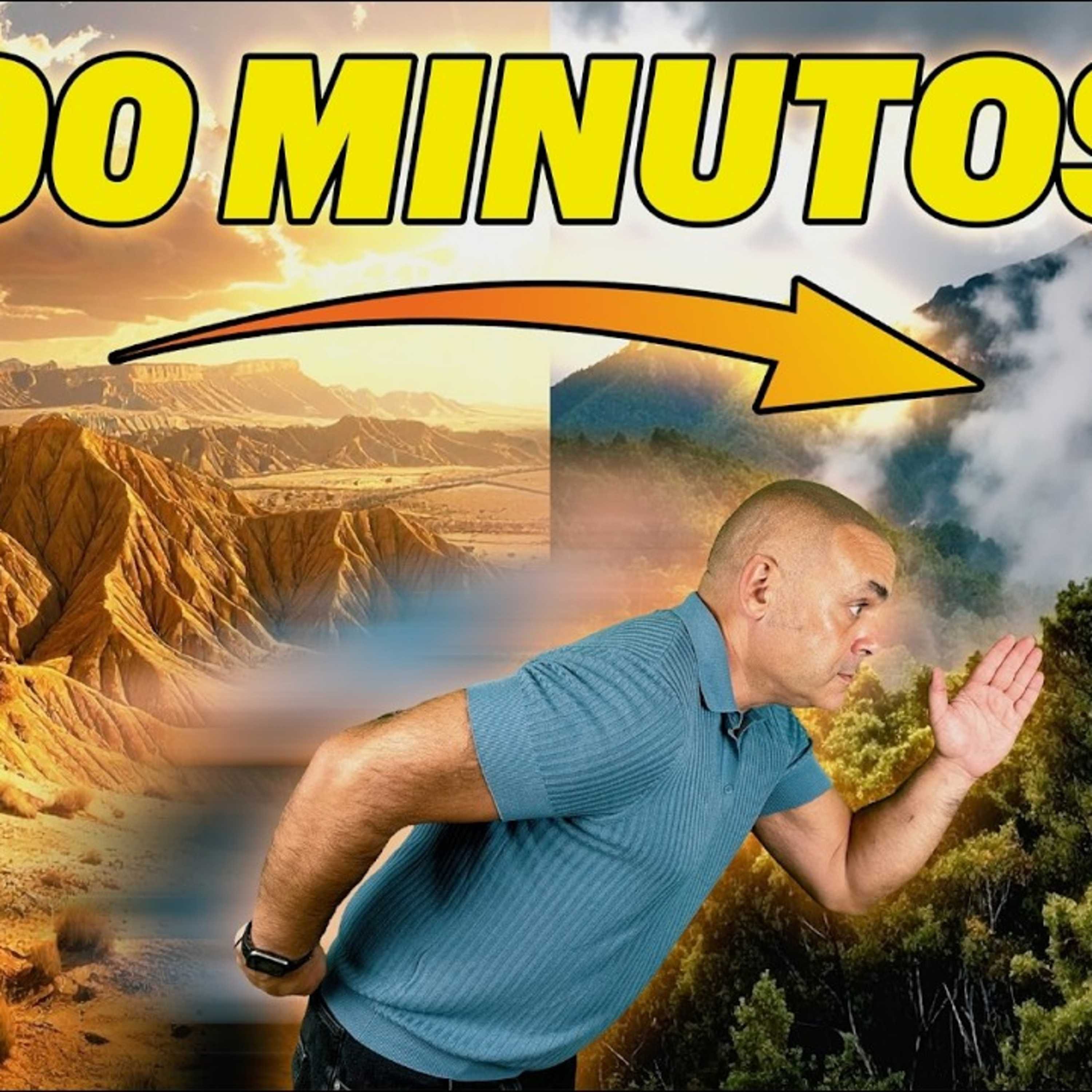 TENGO 90 MINUTOS PARA VIAJAR DEL DESIERTO A LA JUNGLA. ¿LO LOGRARÉ?