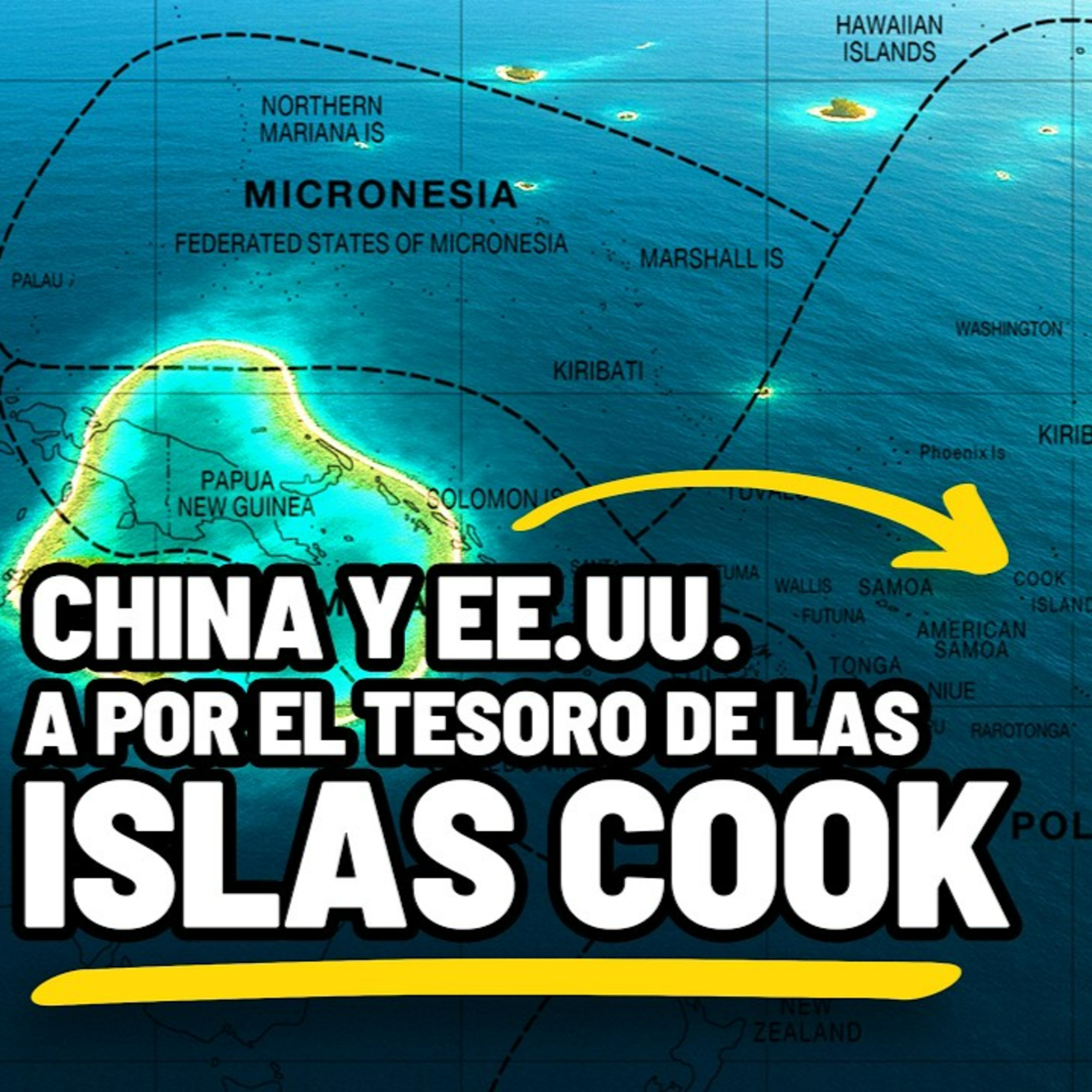 LAS REMOTAS ISLAS COOK GUARDAN UN "TESORO" MILMILLONARIO: PUEDE ALTERAR EL ORDEN MUNDIAL
