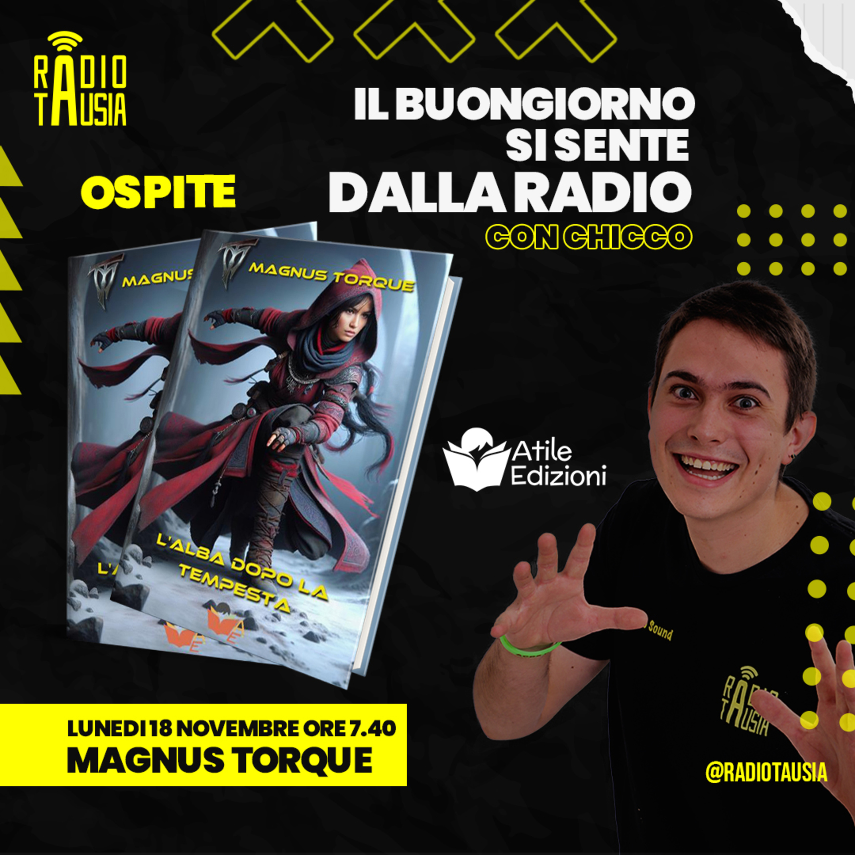 Intervista a Magnus Torque (18-11-2024) episode artwork