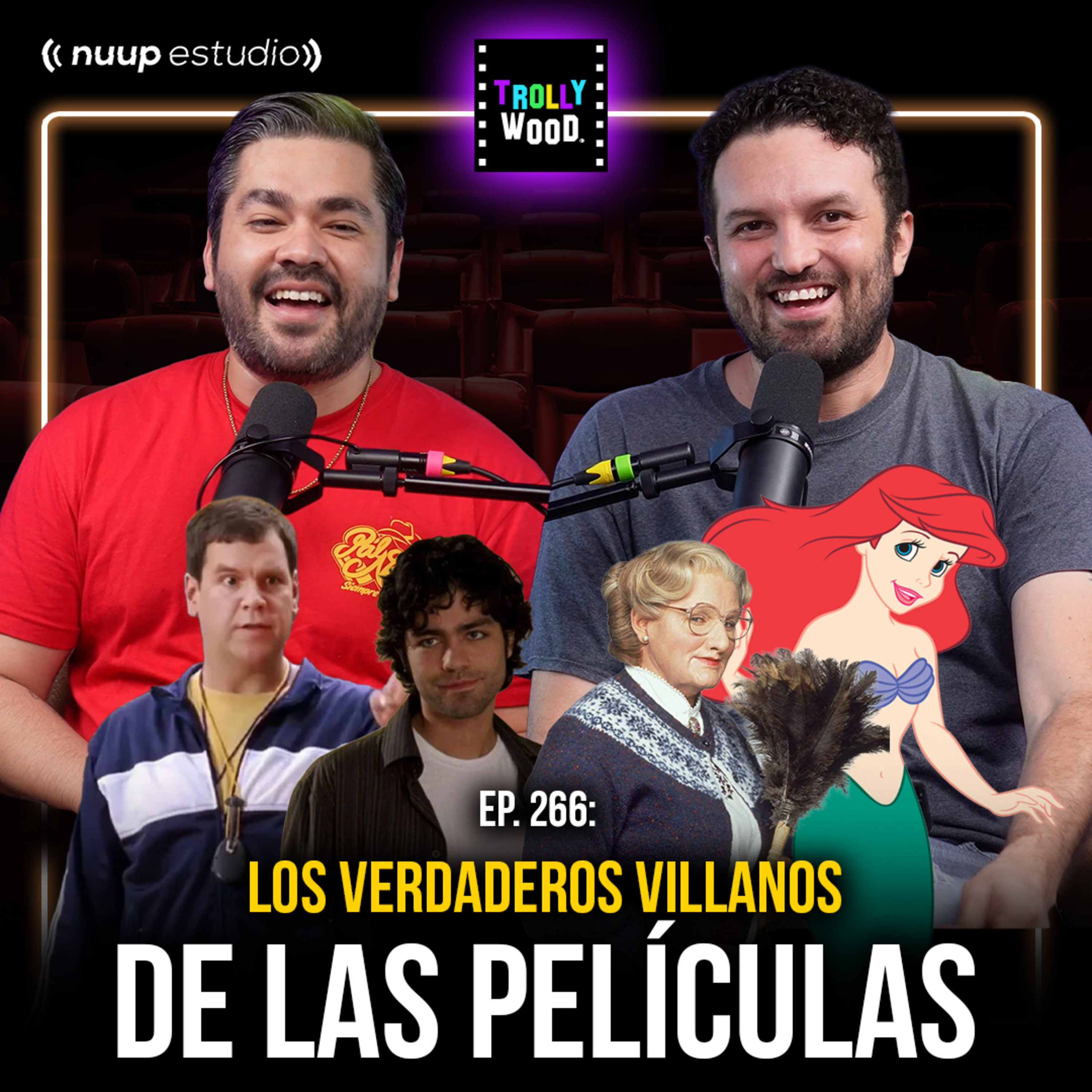 Ep. 266 - Los verdaderos VILLANOS de las películas episode artwork