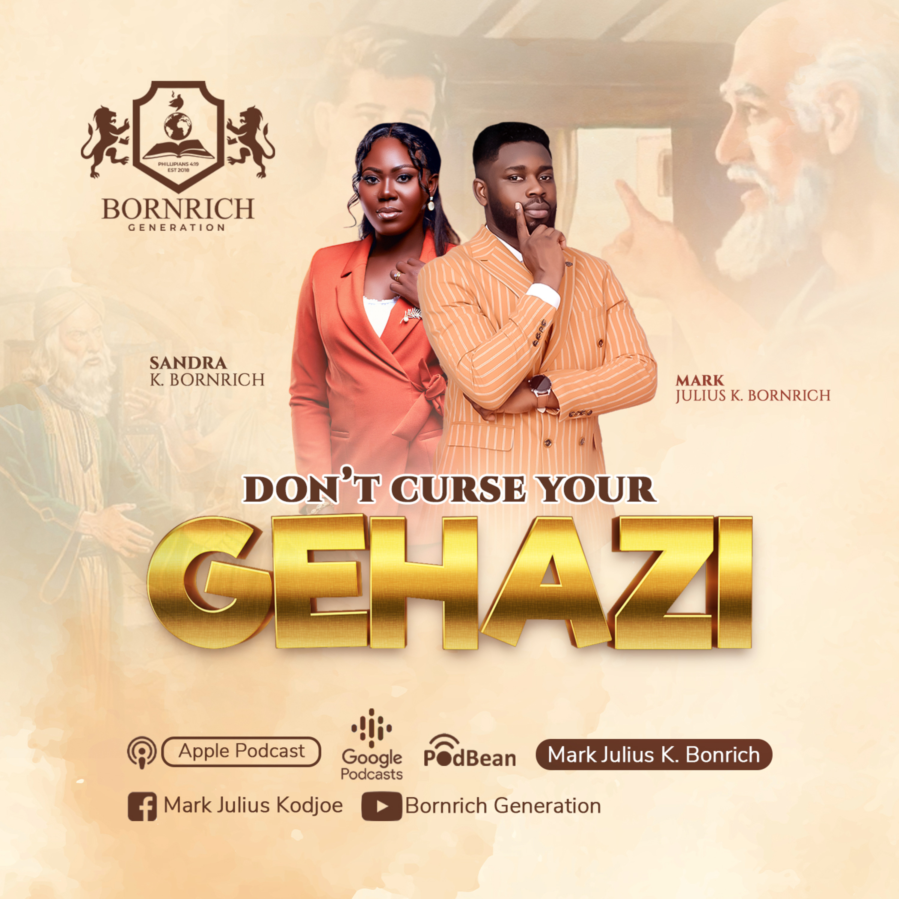 DON'T CURSE YOUR GEHAZI