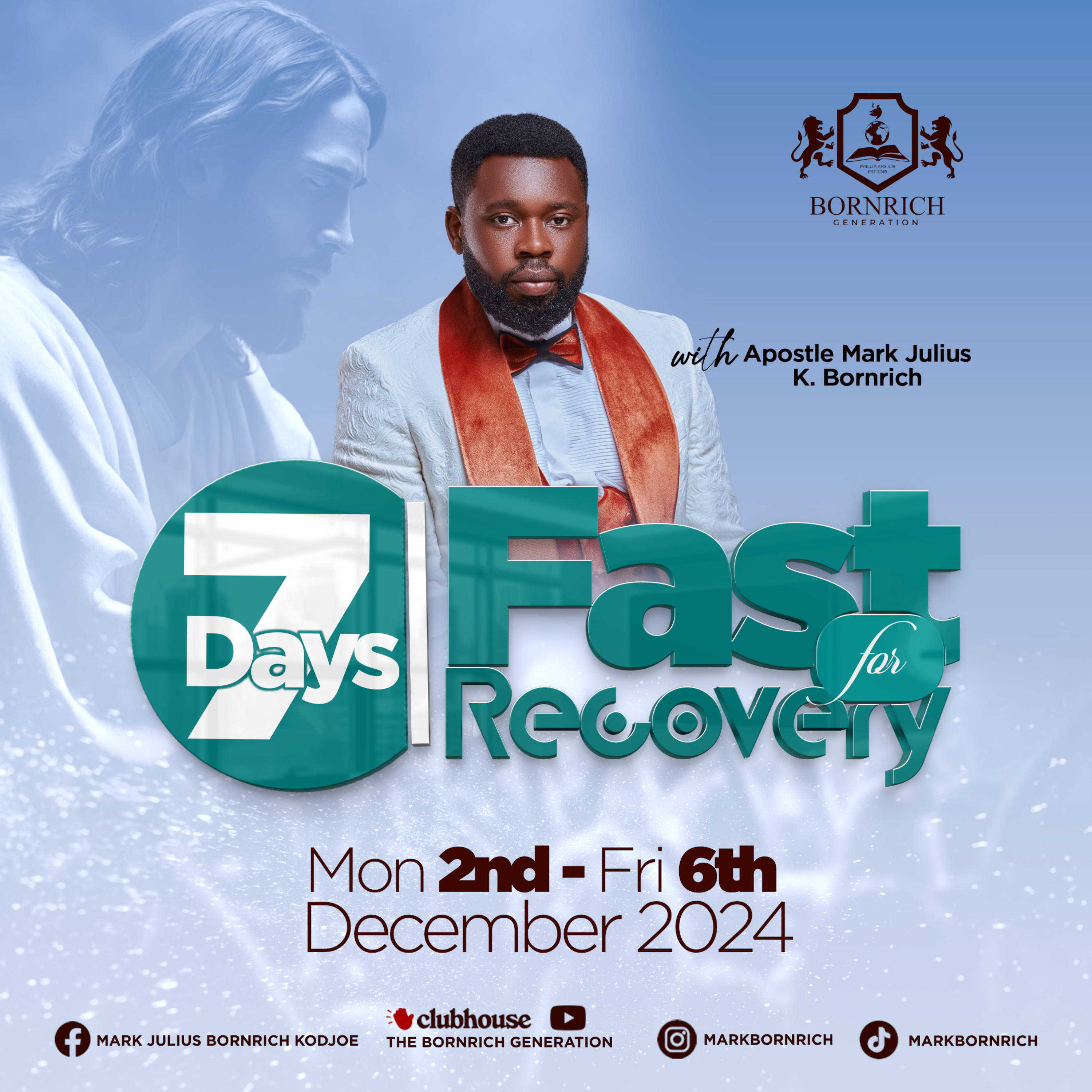 EOY FAST FOR RECOVERY PRAYERS