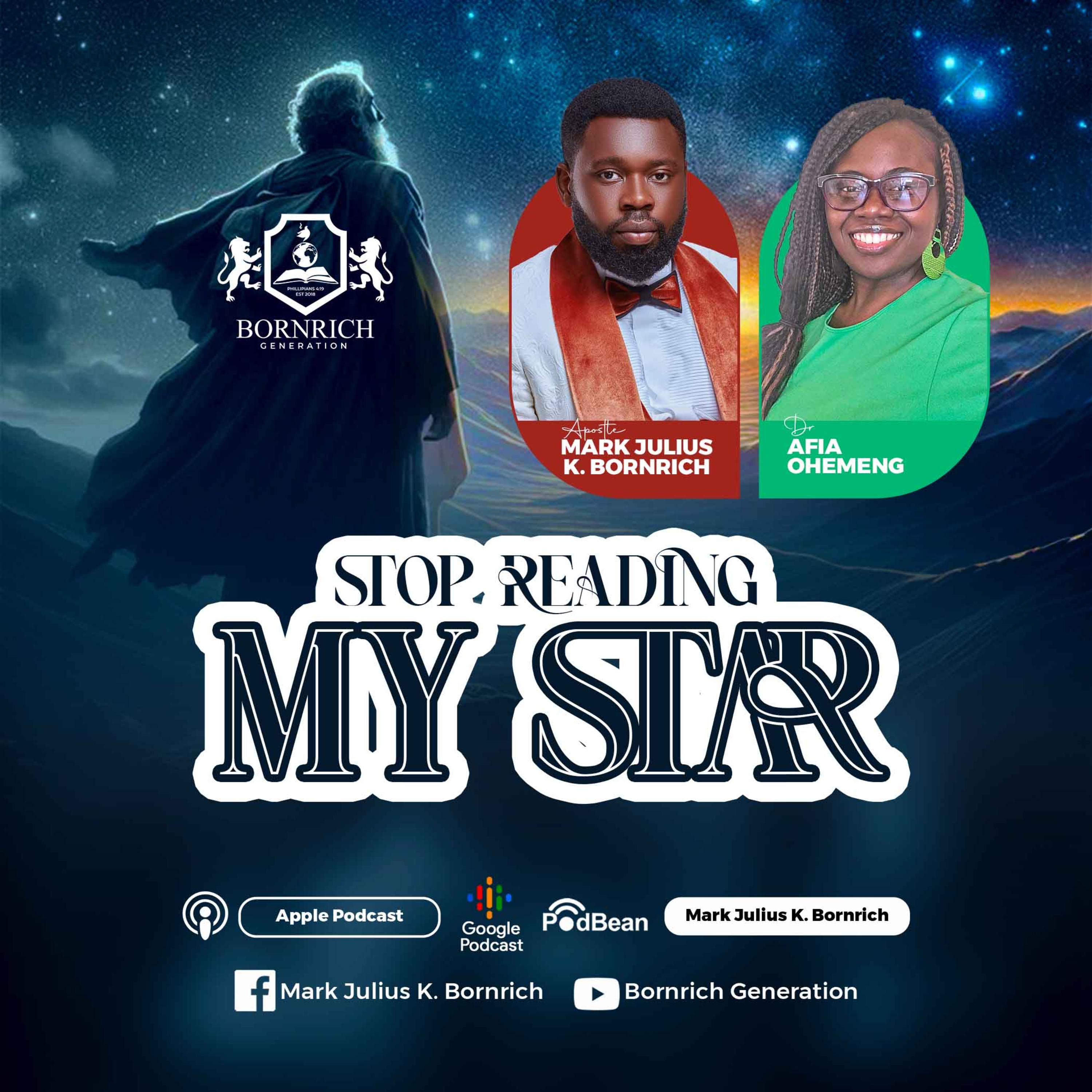 STOP READING MY STAR By DR AFIA OHEMENG