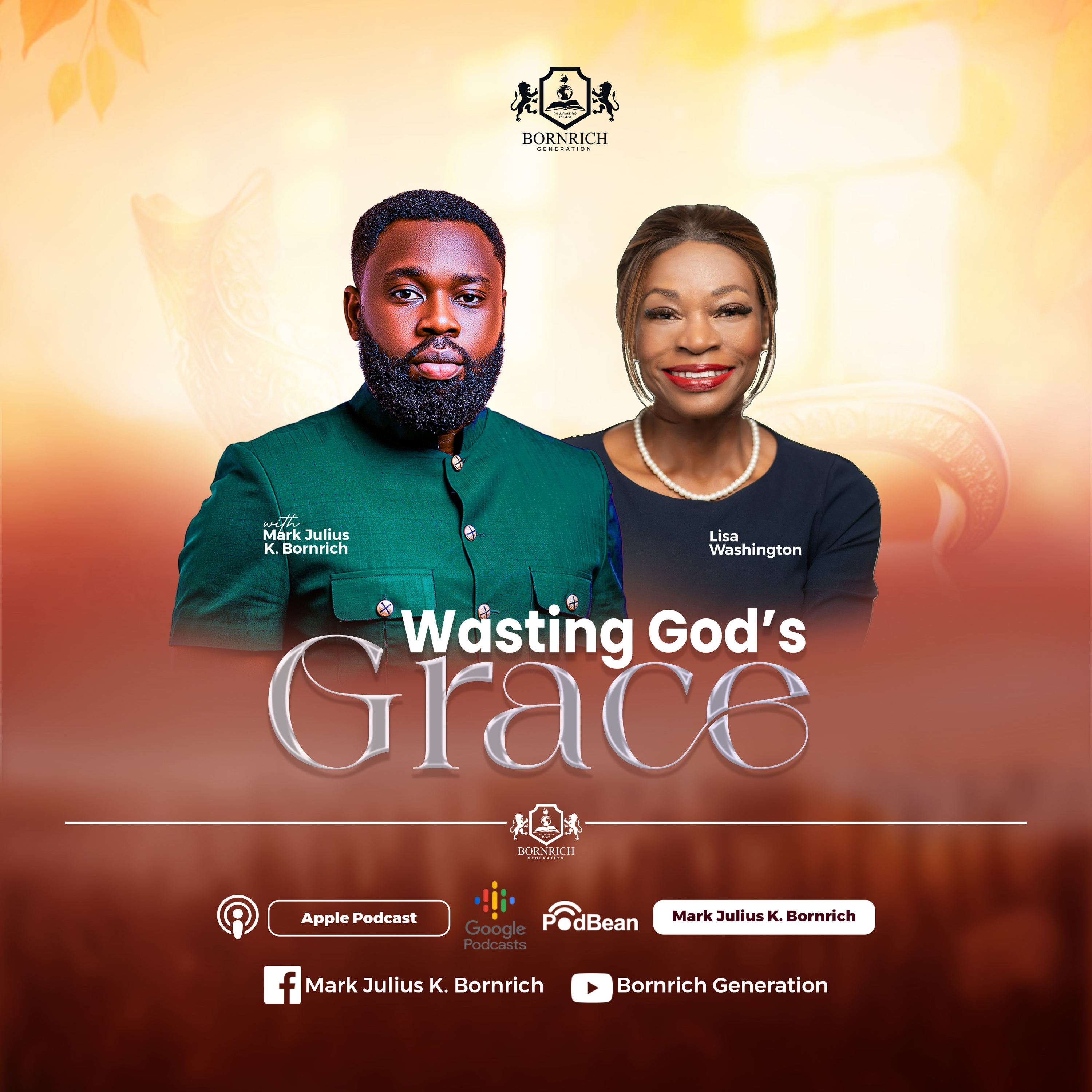 STOP WASTING THE GRACE OF GOD - LISA WASHINTONG 