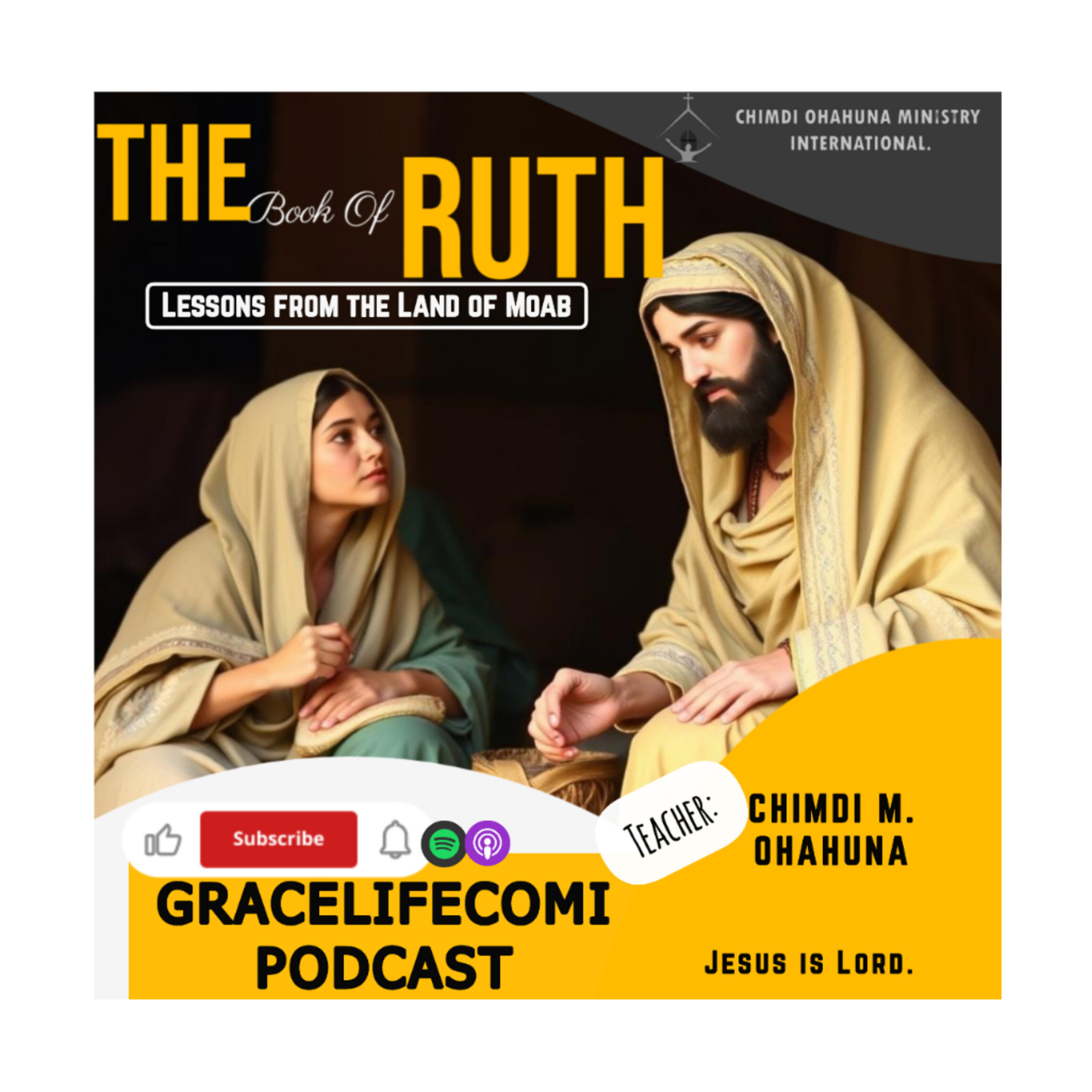 UNFOLDING THE STORY OF RUTH: A Journey of Redemption and Hope. episode artwork