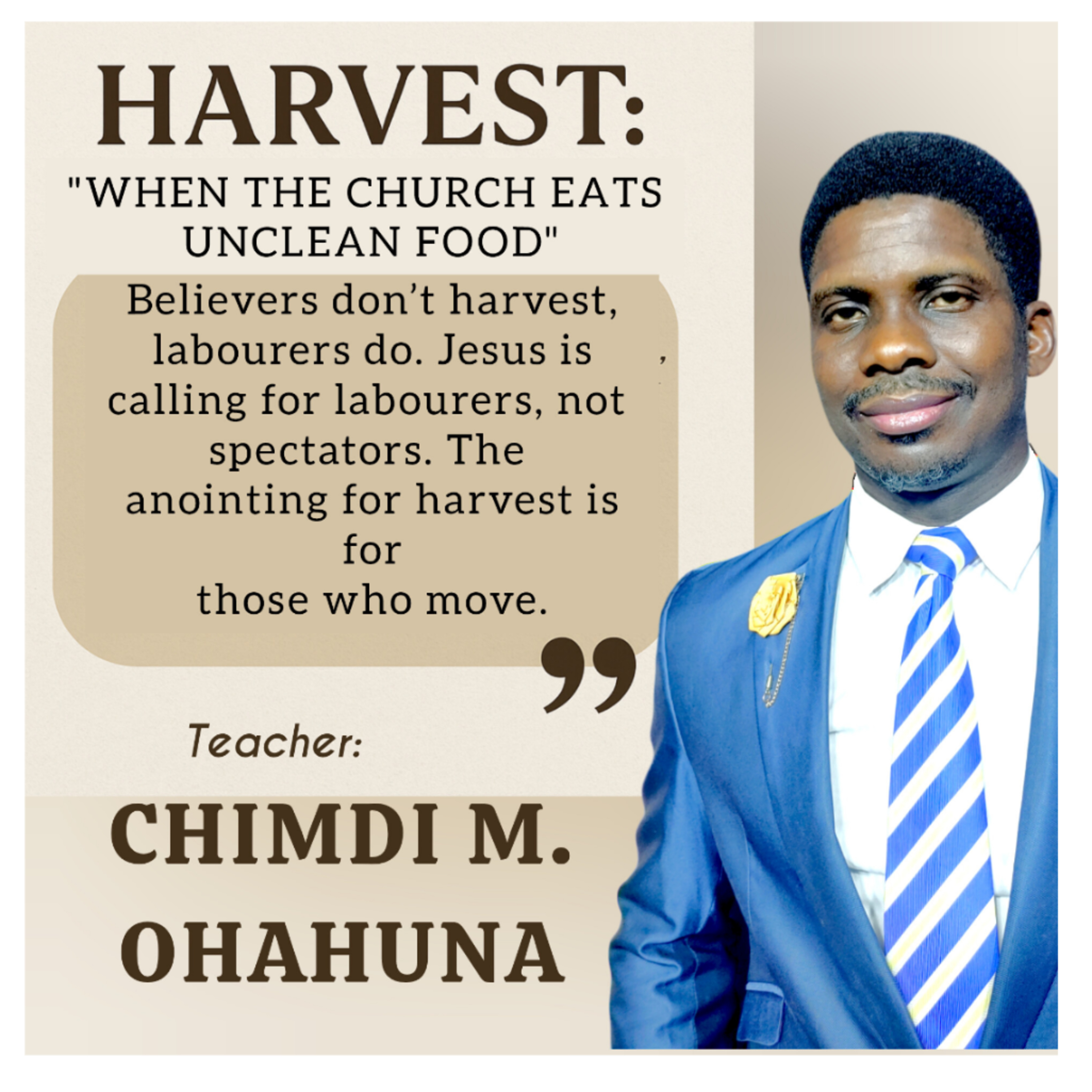 HARVEST: WHEN THE CHURCH EATS UNCLEAN FOOD episode artwork