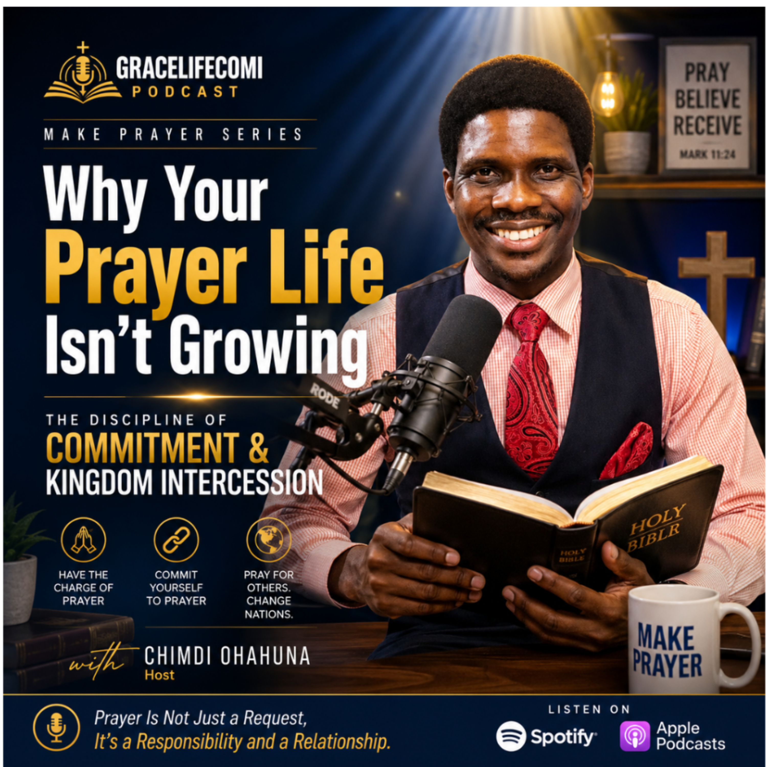 Why Your Prayer Life Isn't Growing | The Discipline of Commitment & Kingdom Intercession episode artwork