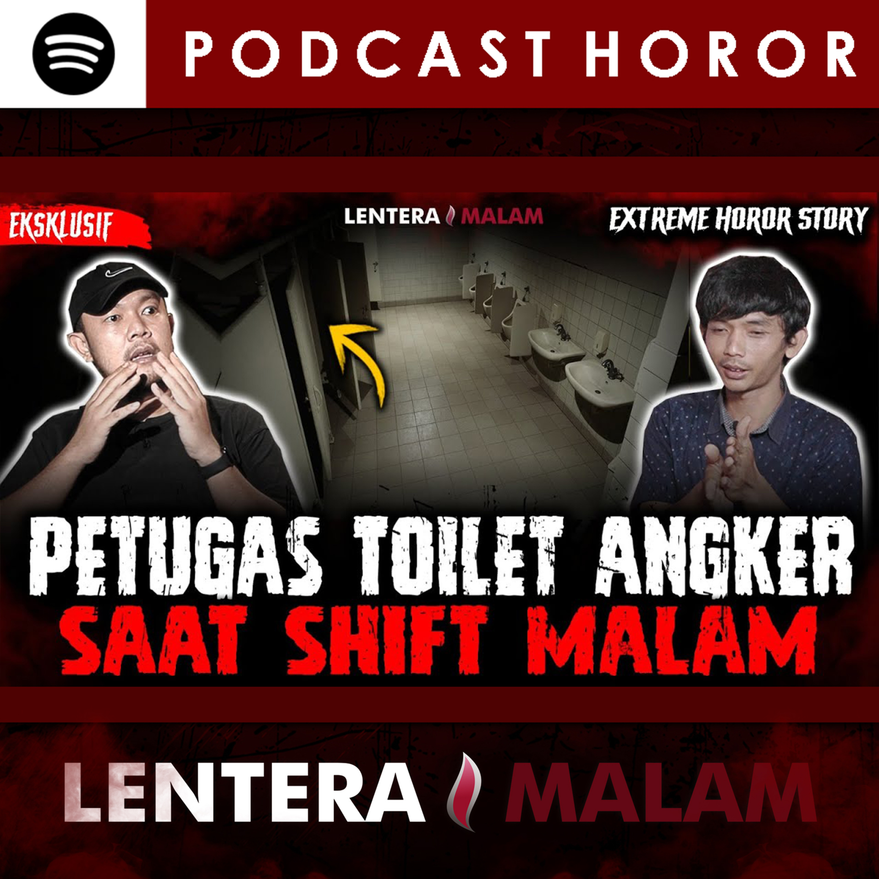 555 PETUGAS TOILET ANGKER SAAT SHIFT MALAM