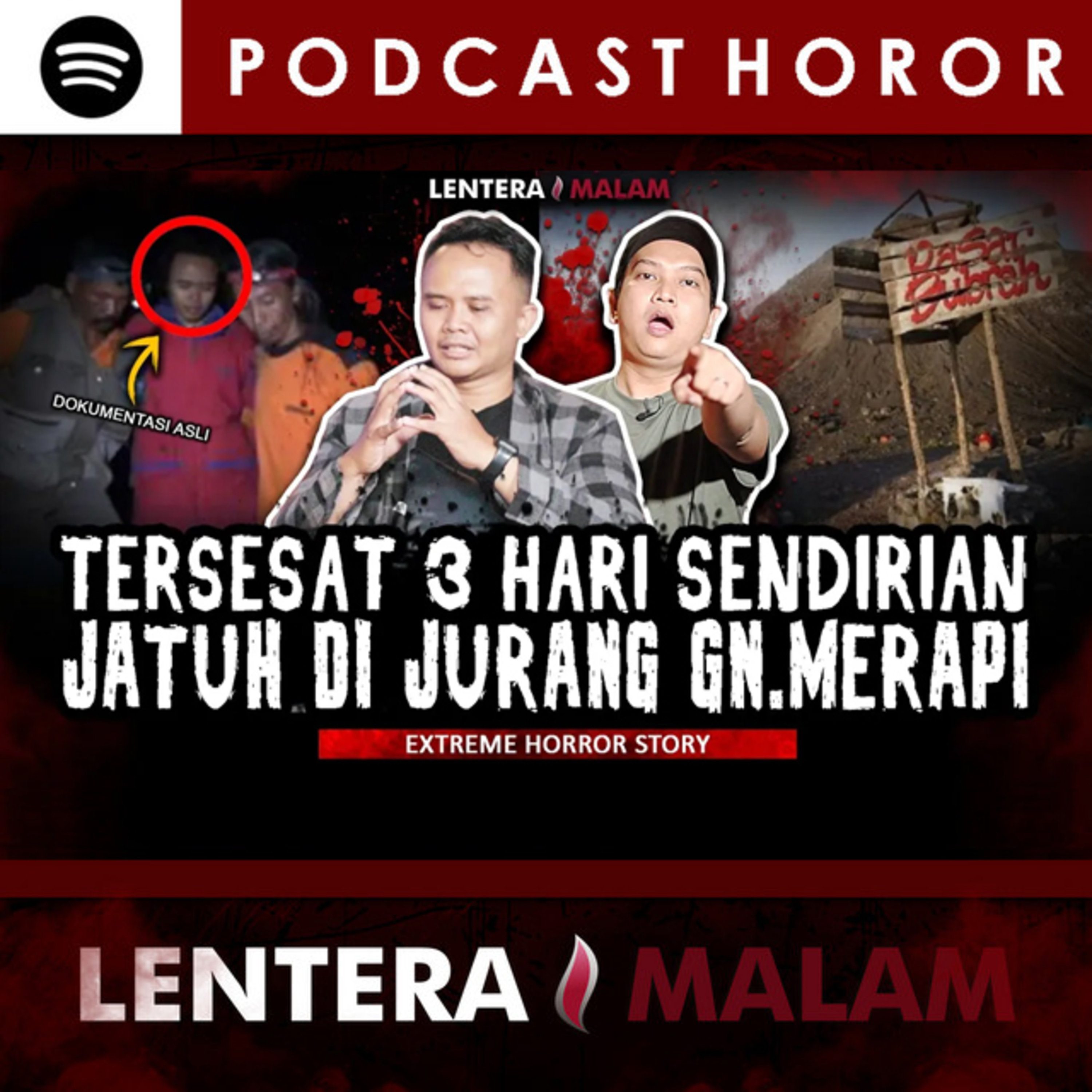 575 SUMPAH INI SEREM !! KISAH HOROR TERSESAT 3 HARI 2 MALAM DI GUNUNG MERAPI