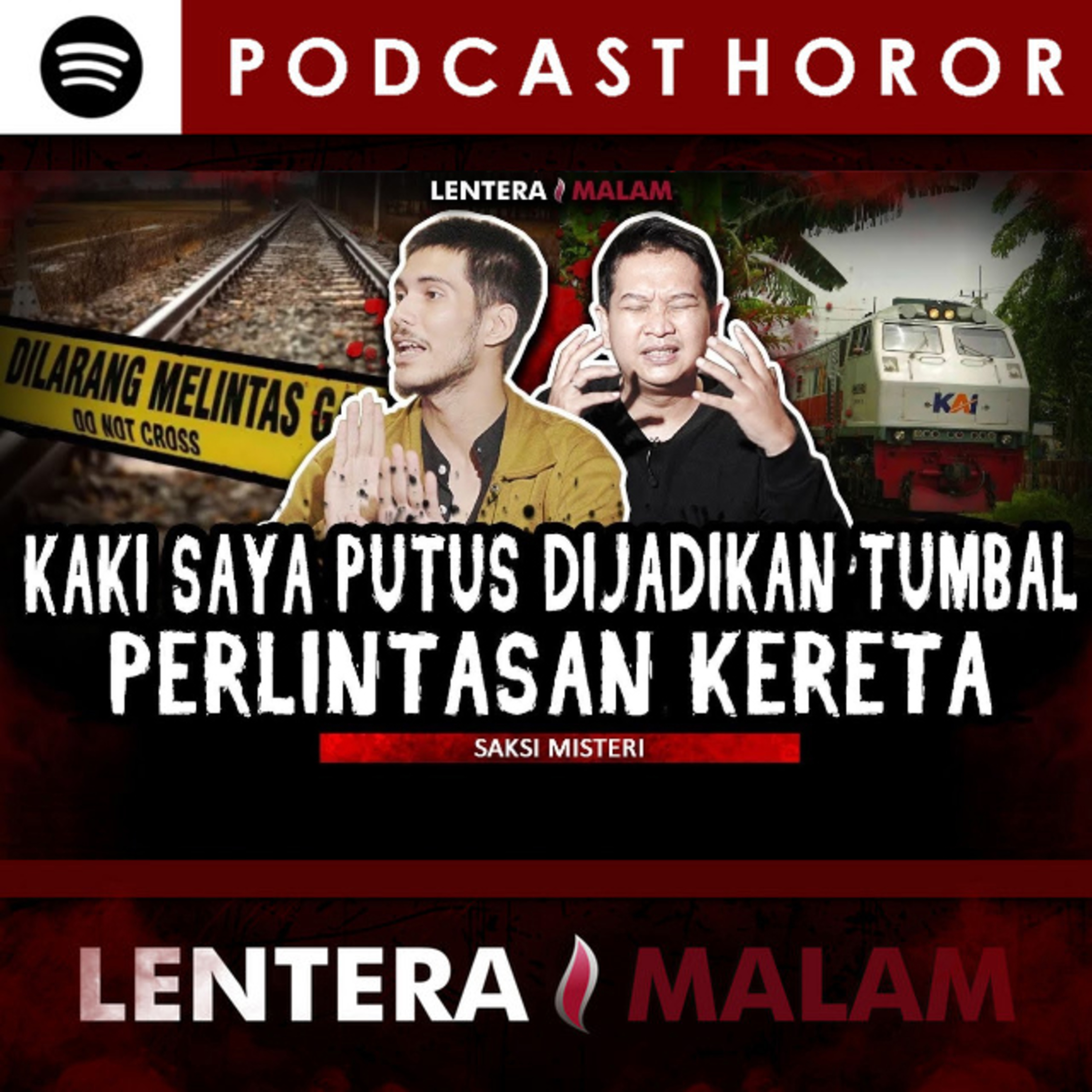 601 KAKI SAYA YG PUTUS TERLINDAS KERETA, DIPAKAI UNTUK PENGLARIS USAHA