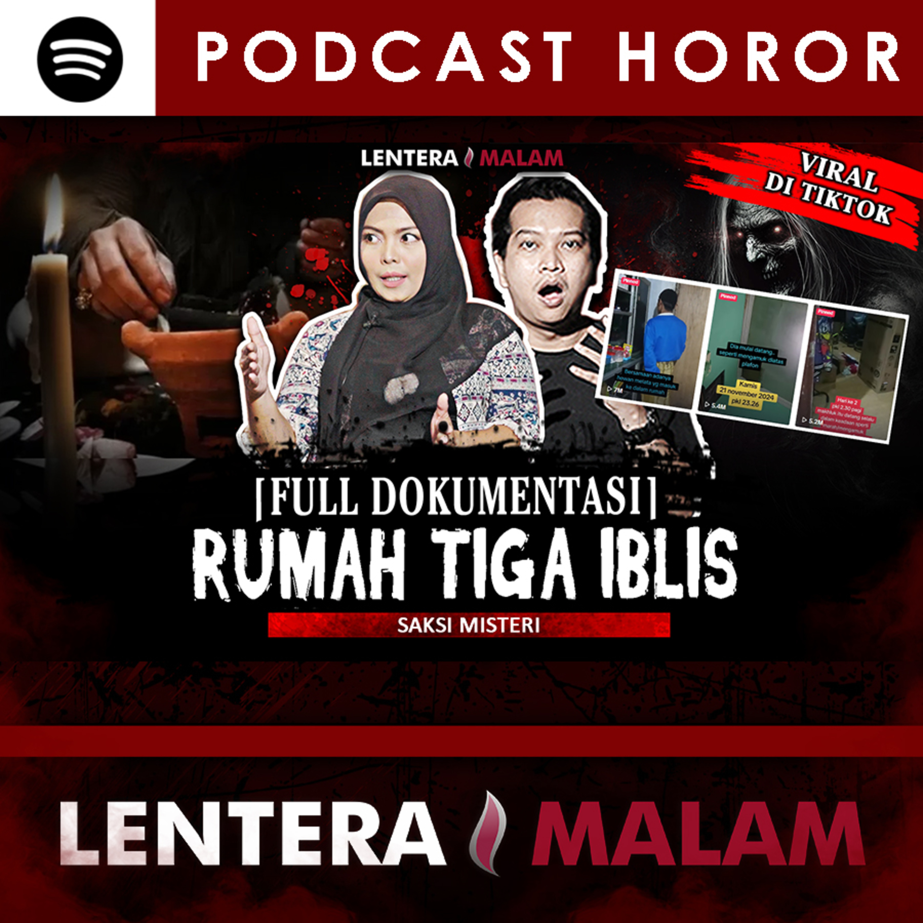 674 VIRAL!! KESAKSIAN PENGHUNI TER*R RUMAH TIGA IBLIS DI BOGOR