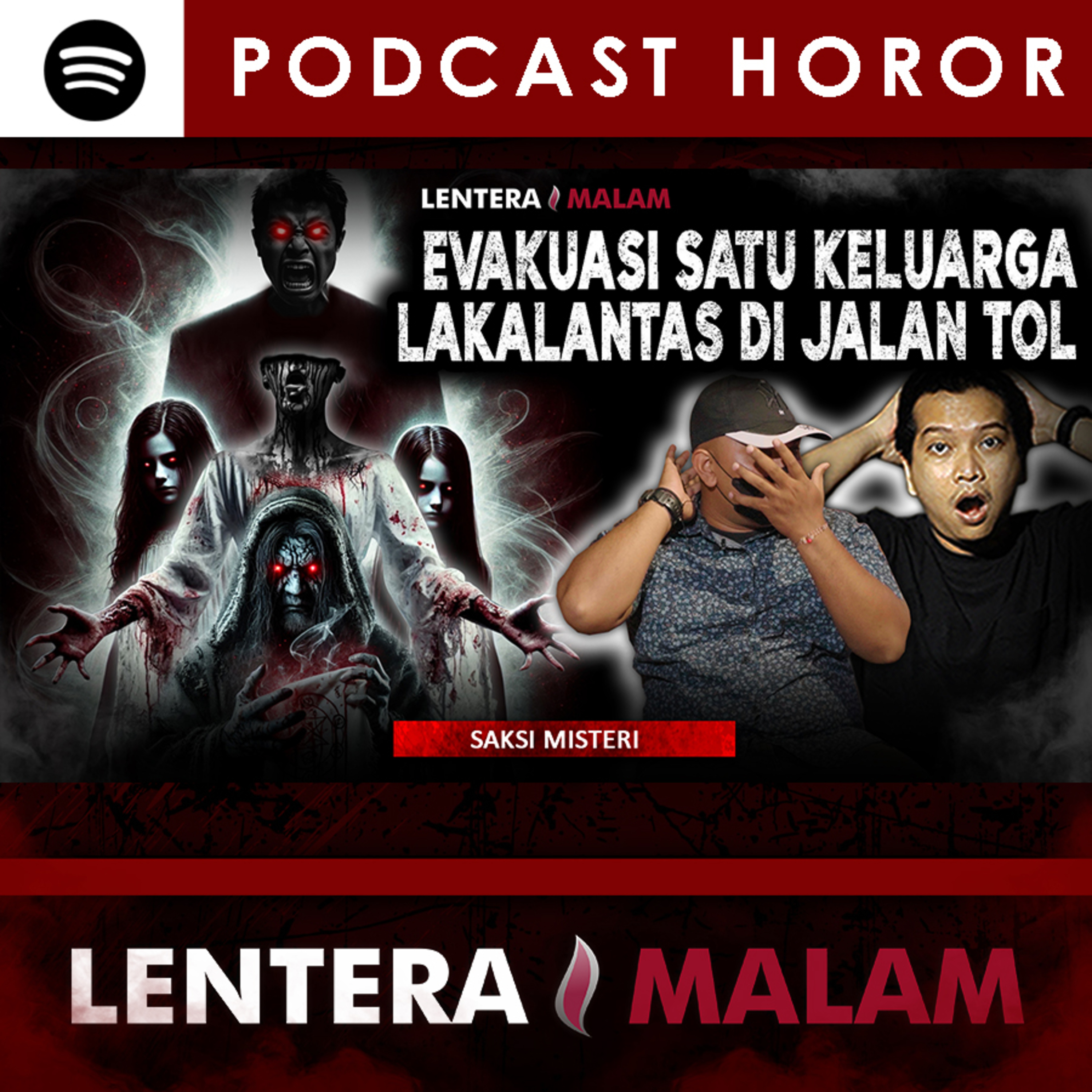 690 DITEROR HANTU SATU KELUARGA MENINGGAL SETELAH EVAKUASI