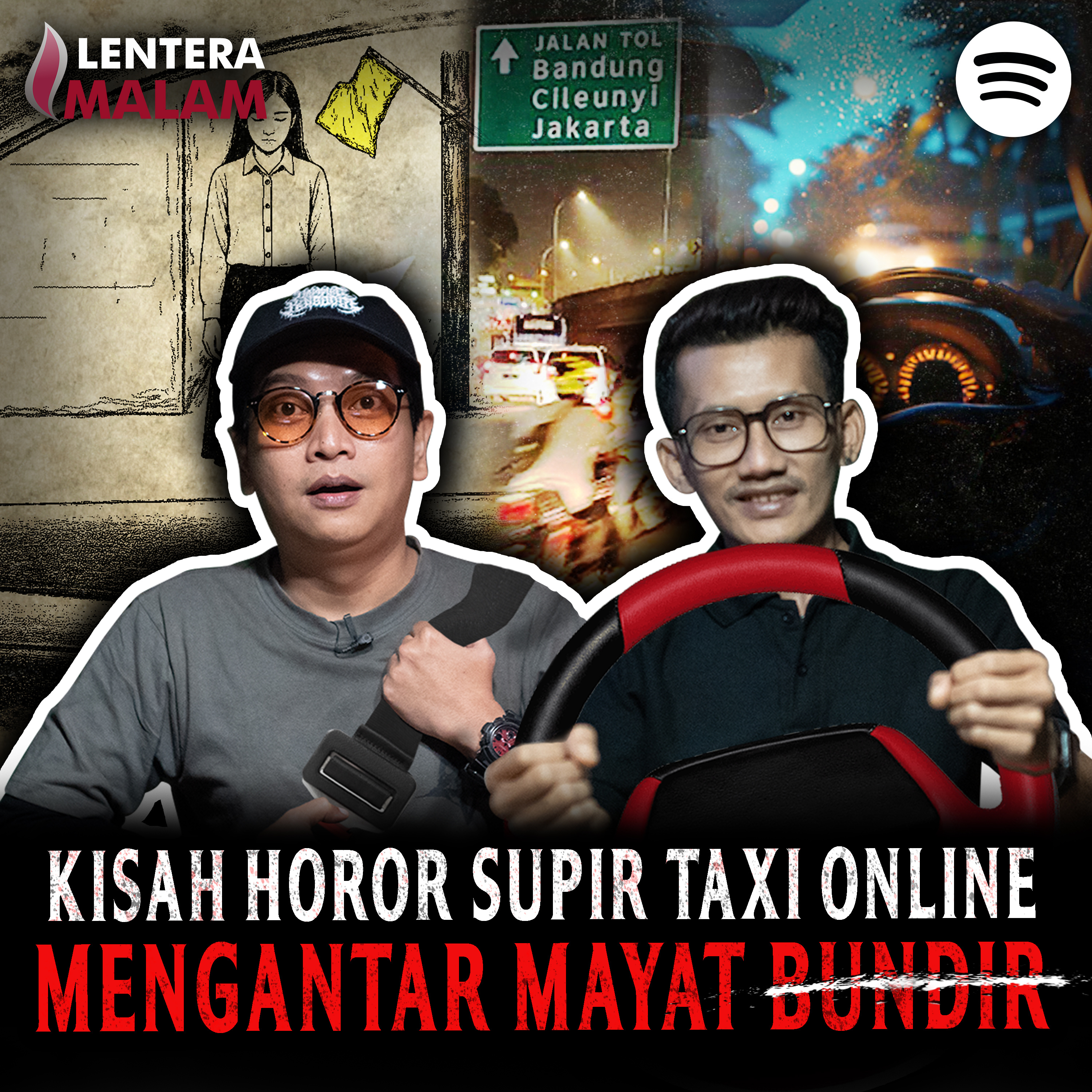 795 IHHH SEREMM!! SUPIR ONLINE INI NGANTERIN MAYAT PENUMPANG YANG BARU AJA MENINGGAL...