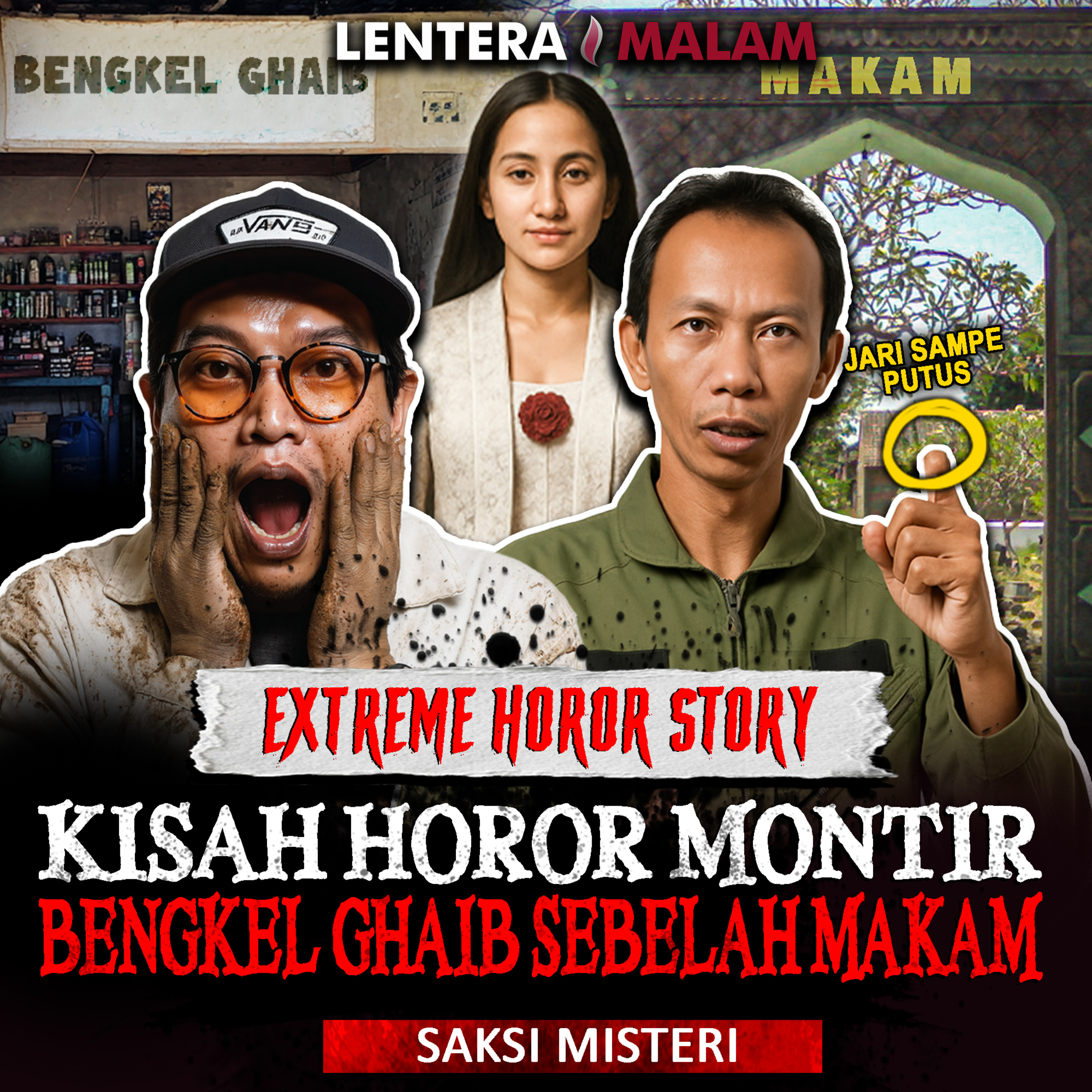 796 GILA... INI SEREMNYA NGGAK MASUK AKAL!!! SATU JARI MEKANIK BENGKEL GHAIB SAMPE P*TVS