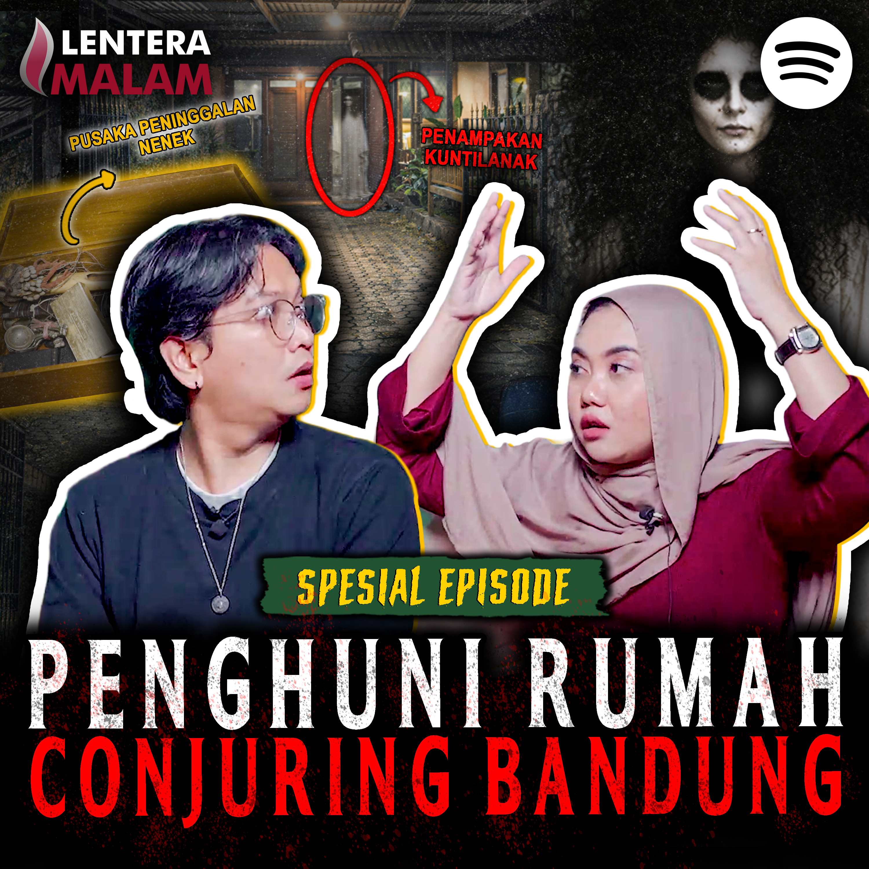 815 SPESIAL PODCAST!! KISAH HOROR VIRAL RUMAH CONJURING BANDUNG
