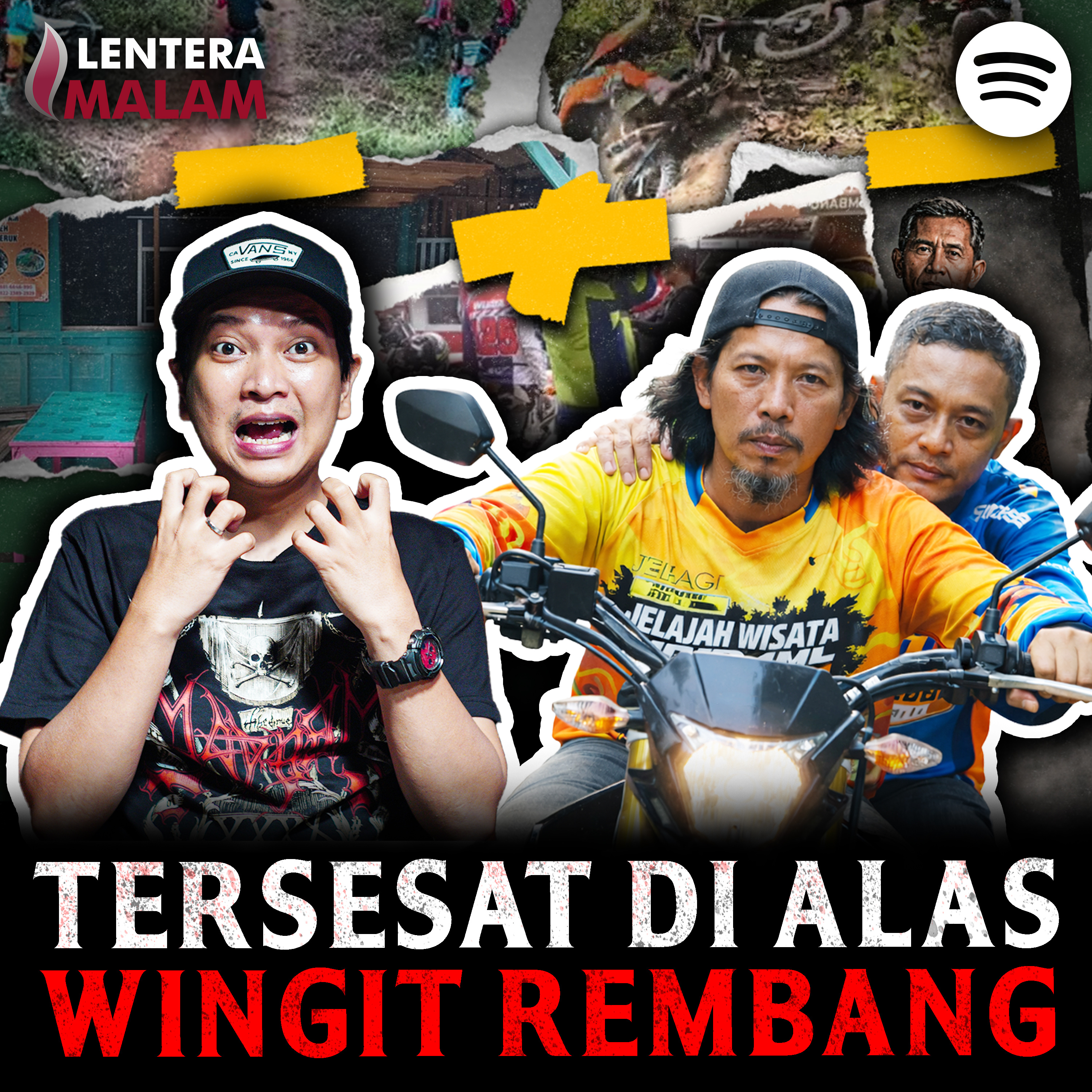 826 SERAMM!! NYASAR DI HUTAN ANGKER SAMPAI SEMPAT DINYATAKAN HILANG KETIKA TRABAS PAKE MOTOR TRAIL