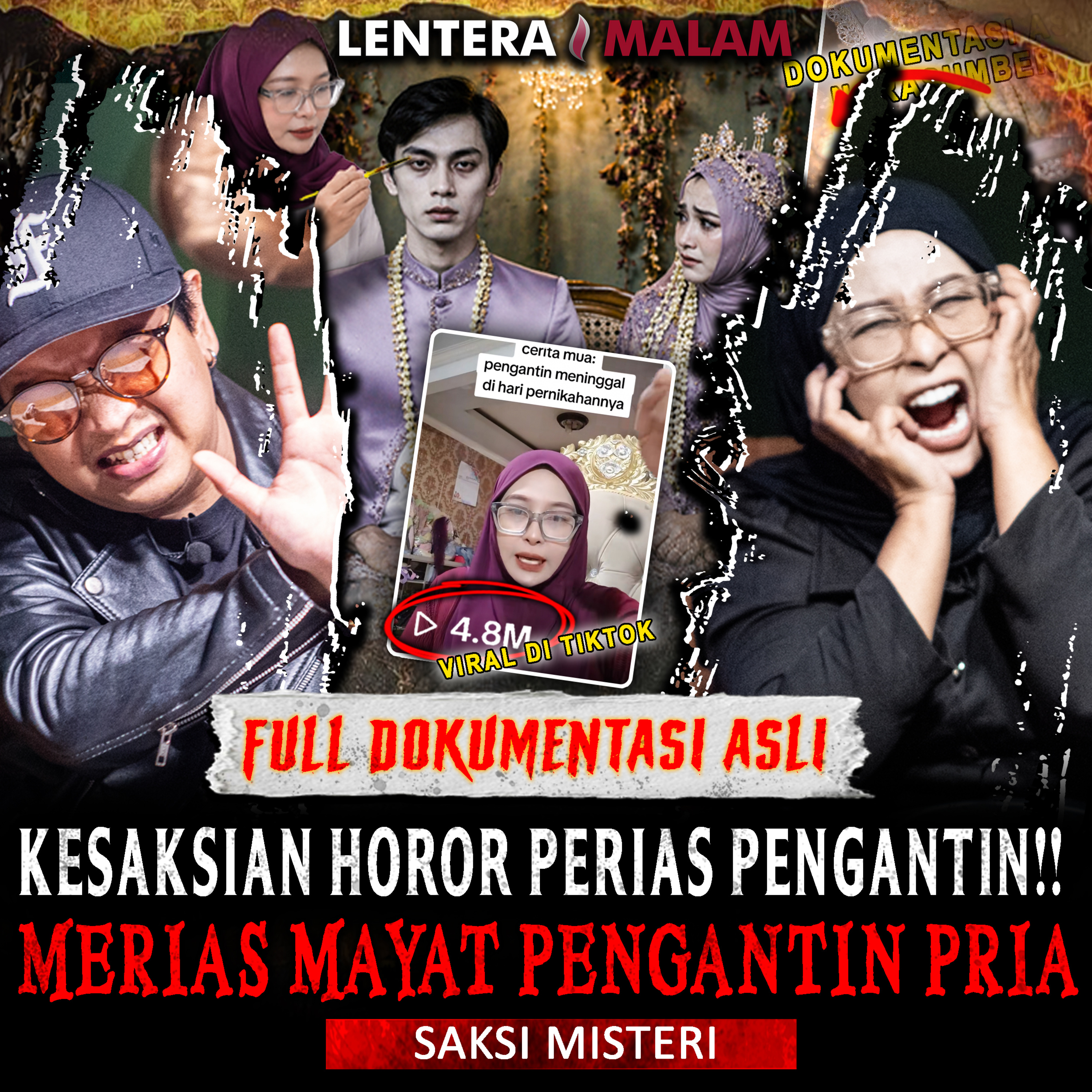 837 VIRAL DI TIKTOK! PENGANTIN MENINGGAL DI HARI PERNIKAHAN