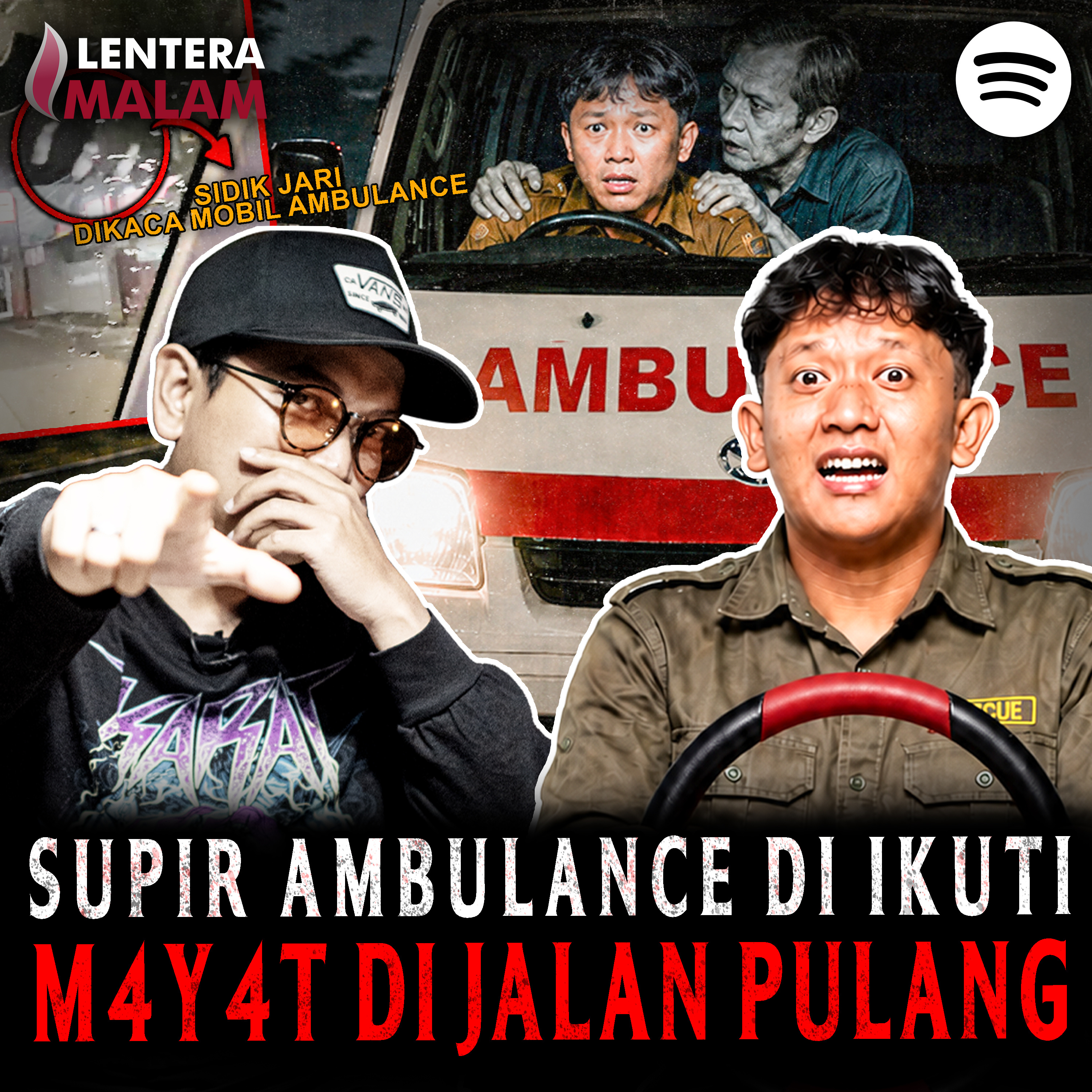 ‎843 MERINDINK!! DI IKUTI ARWAH JENAZAH PAS TUGAS JADI SUPIR AMBULANCE episode artwork