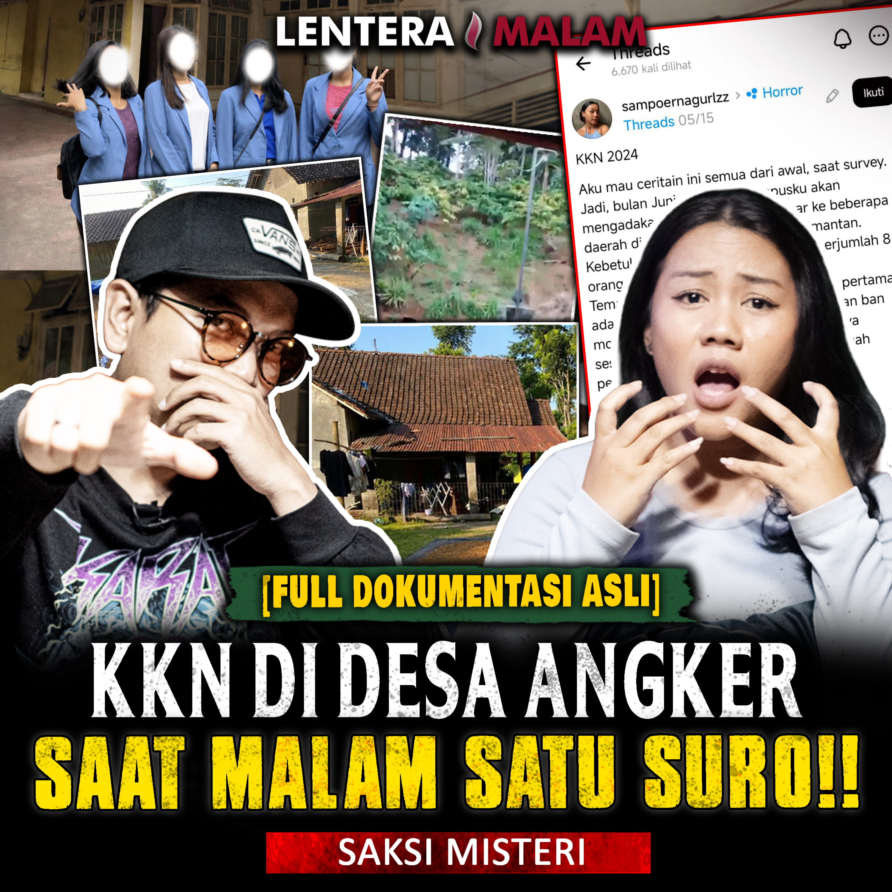 856 KKN TEROR POCONG DESA ANGKER DI MALAM SATU SURO