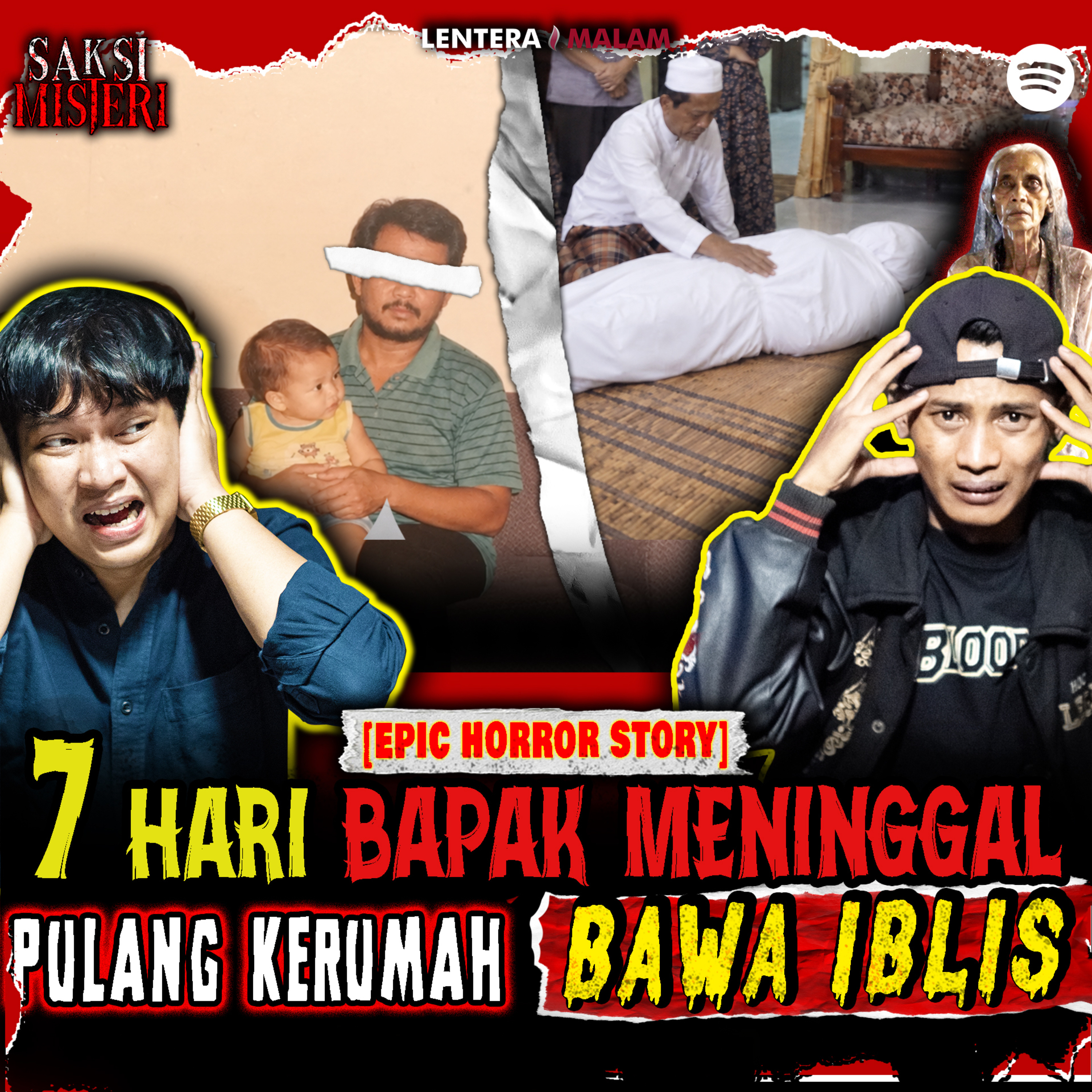 877 Full Merindink.!! Kisah Satu Keluarga Diteror Iblis Setela Bapaknya Pulang Ke Rumah