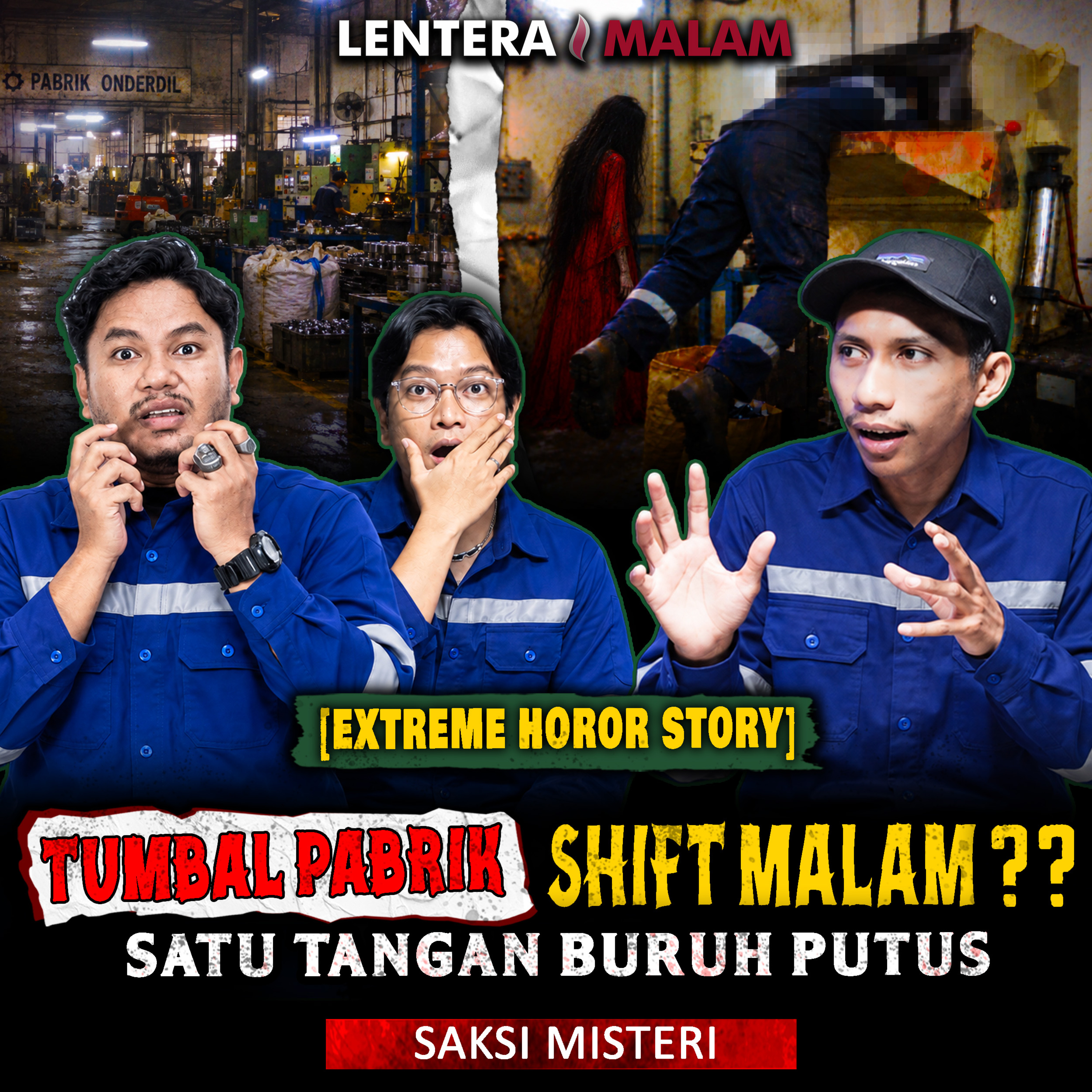 888 Tumbal Pabrik?? Satu Tangan Putus Setengah Badan Masuk Mesin Alat Berat 😭