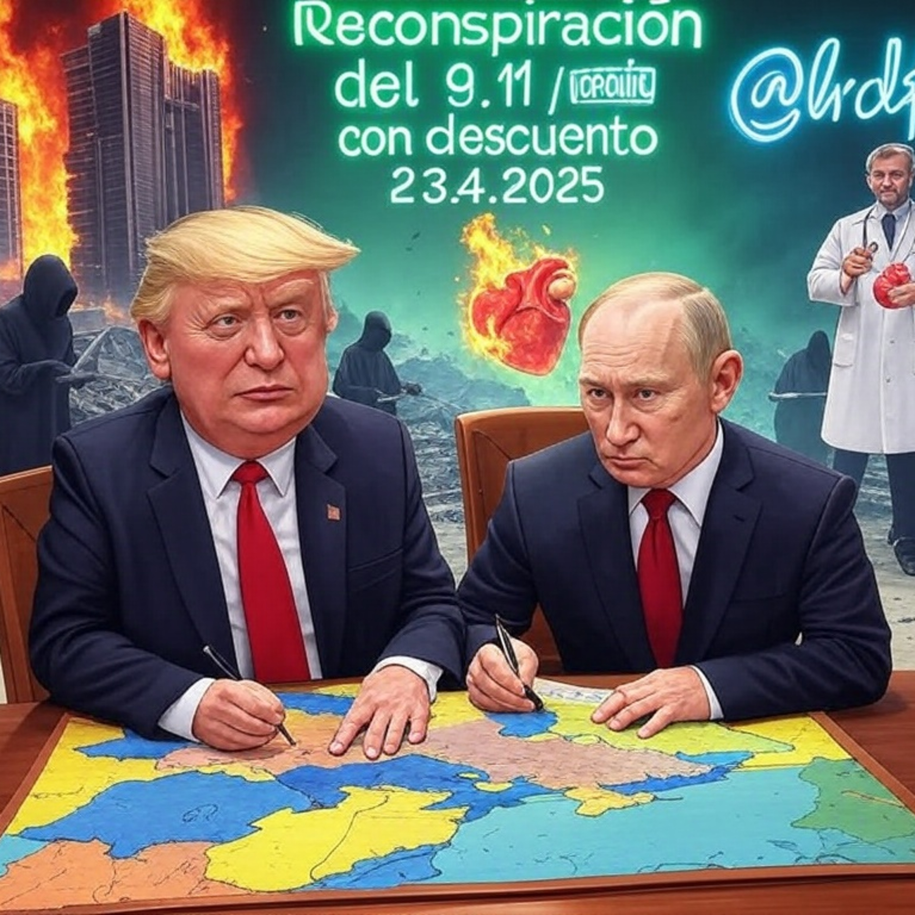 reconspiración del 9.11 / Ucrania con descuento 23.4.2025 episode artwork
