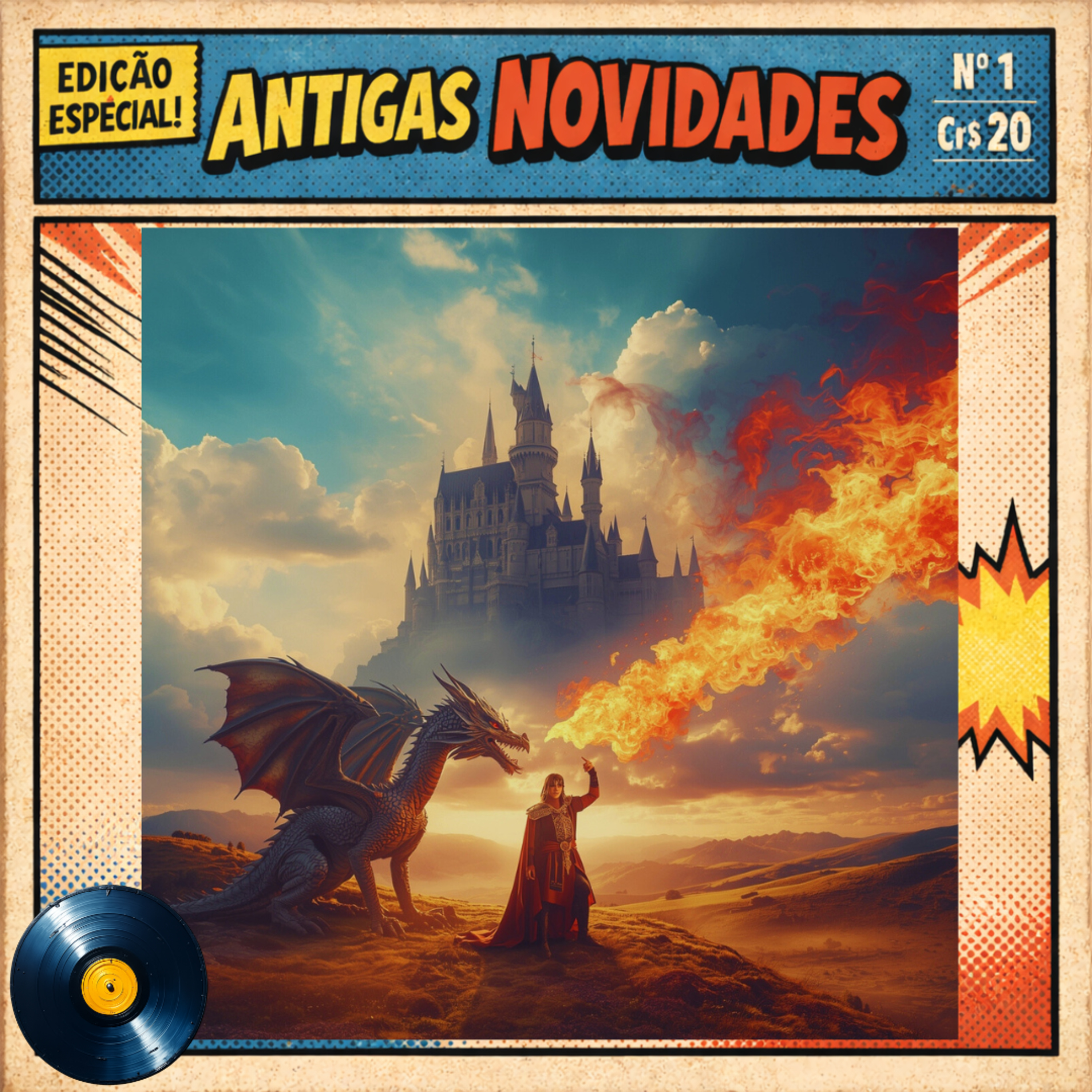 Antigas Novidades - rock, jazz, blues, heavy metal, rock progressivo e rock nacional