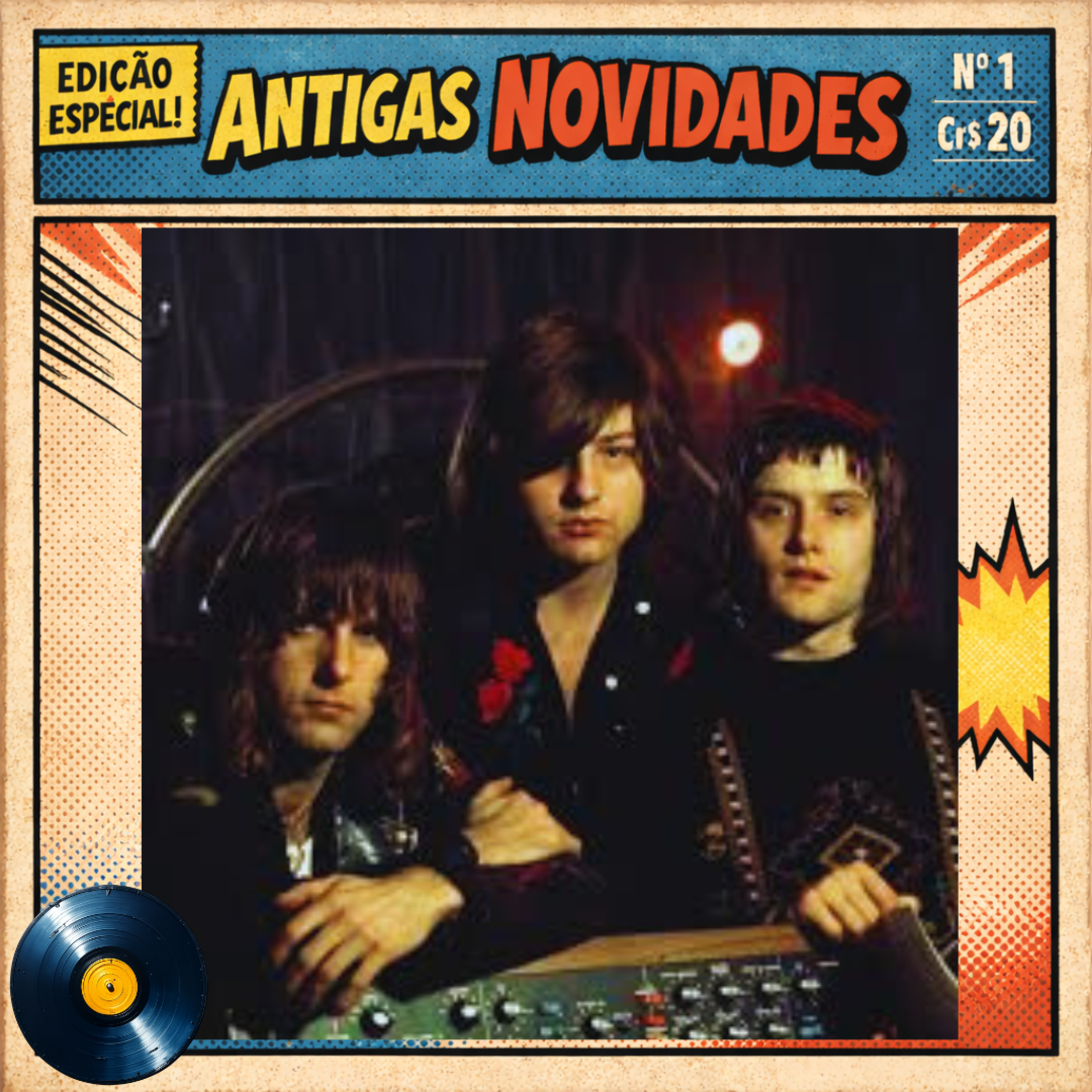 Antigas Novidades - rock, jazz, blues, heavy metal, rock progressivo e rock nacional