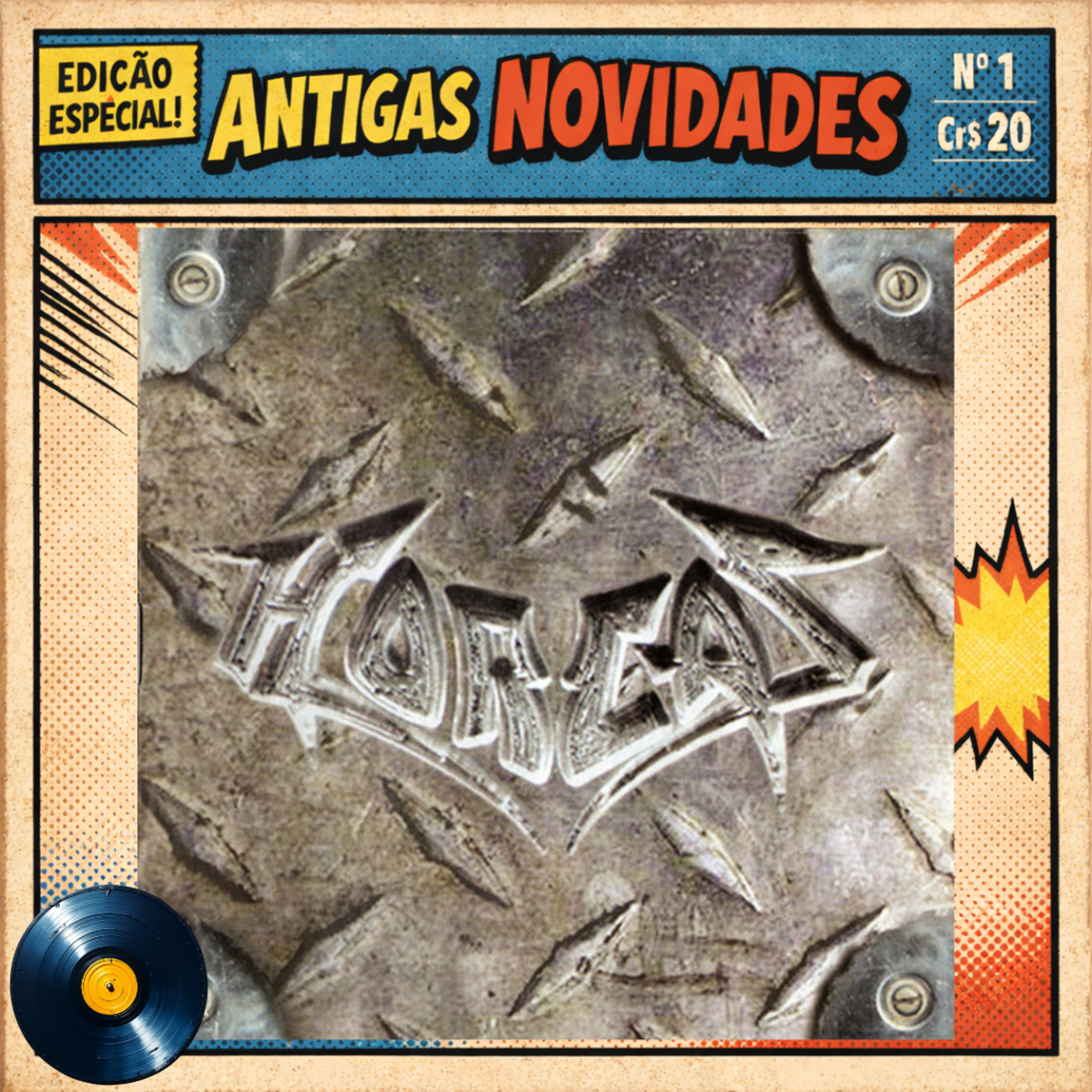Antigas Novidades - rock, jazz, blues, heavy metal, rock progressivo e rock nacional