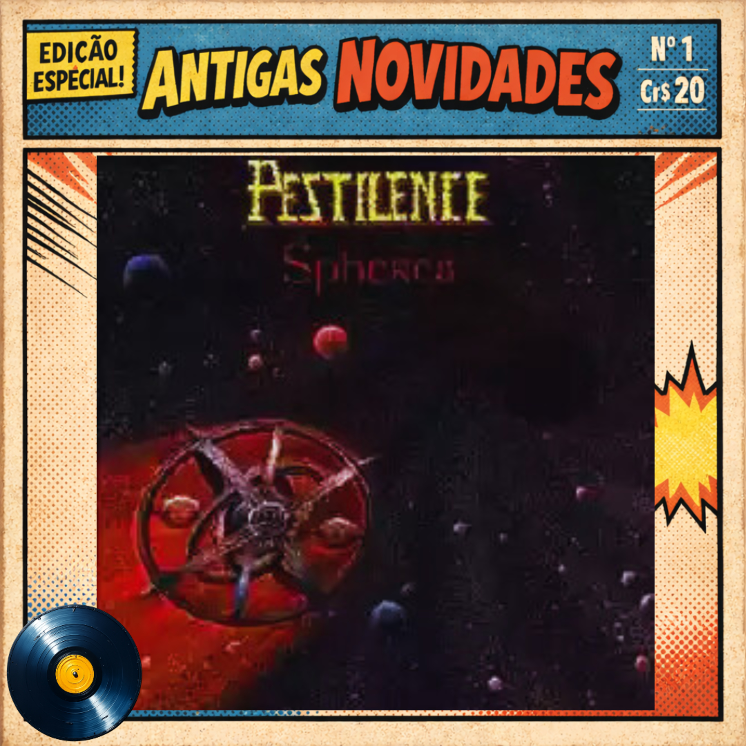 Antigas Novidades - rock, jazz, blues, heavy metal, rock progressivo e rock nacional
