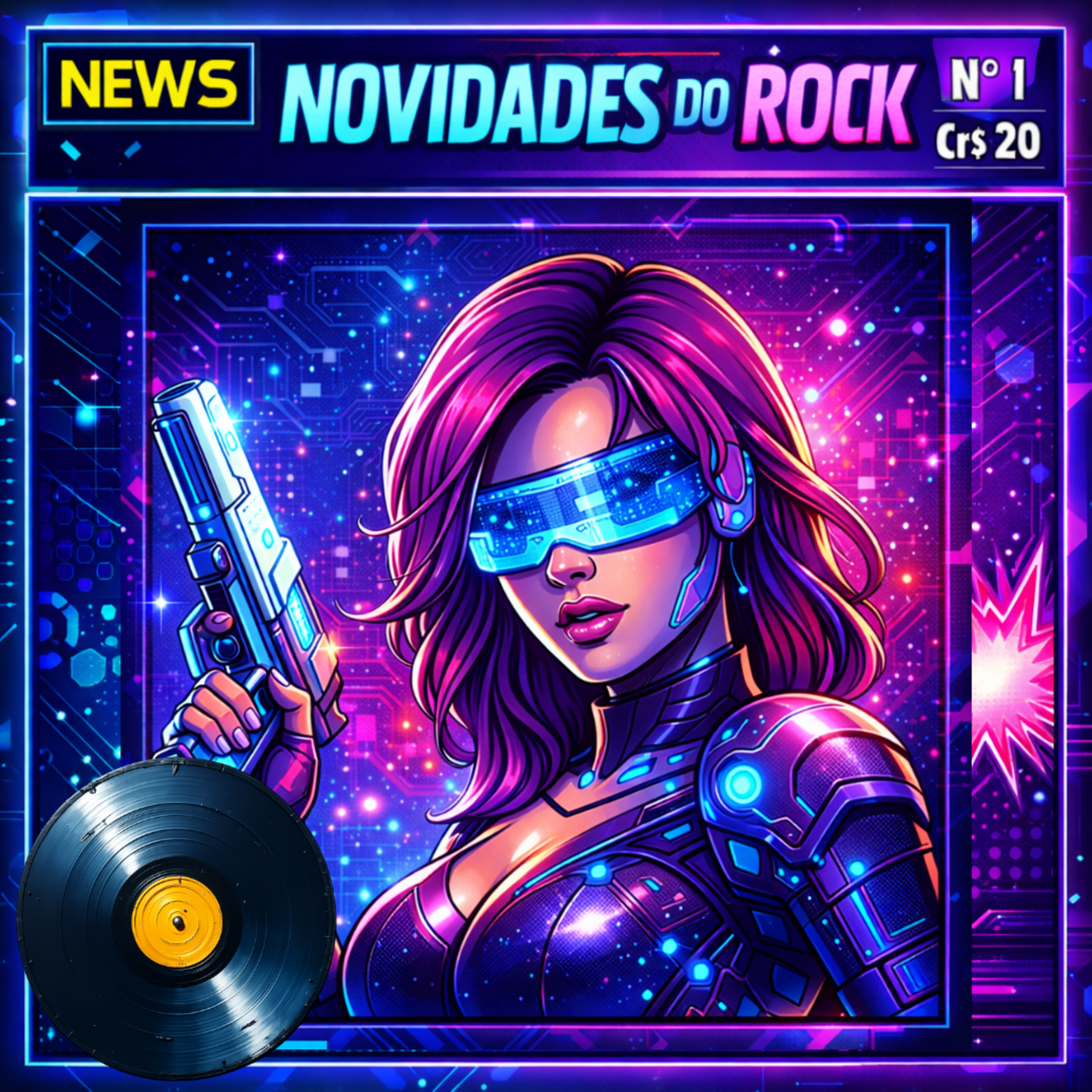 Antigas Novidades - rock, jazz, blues, heavy metal, rock progressivo e rock nacional