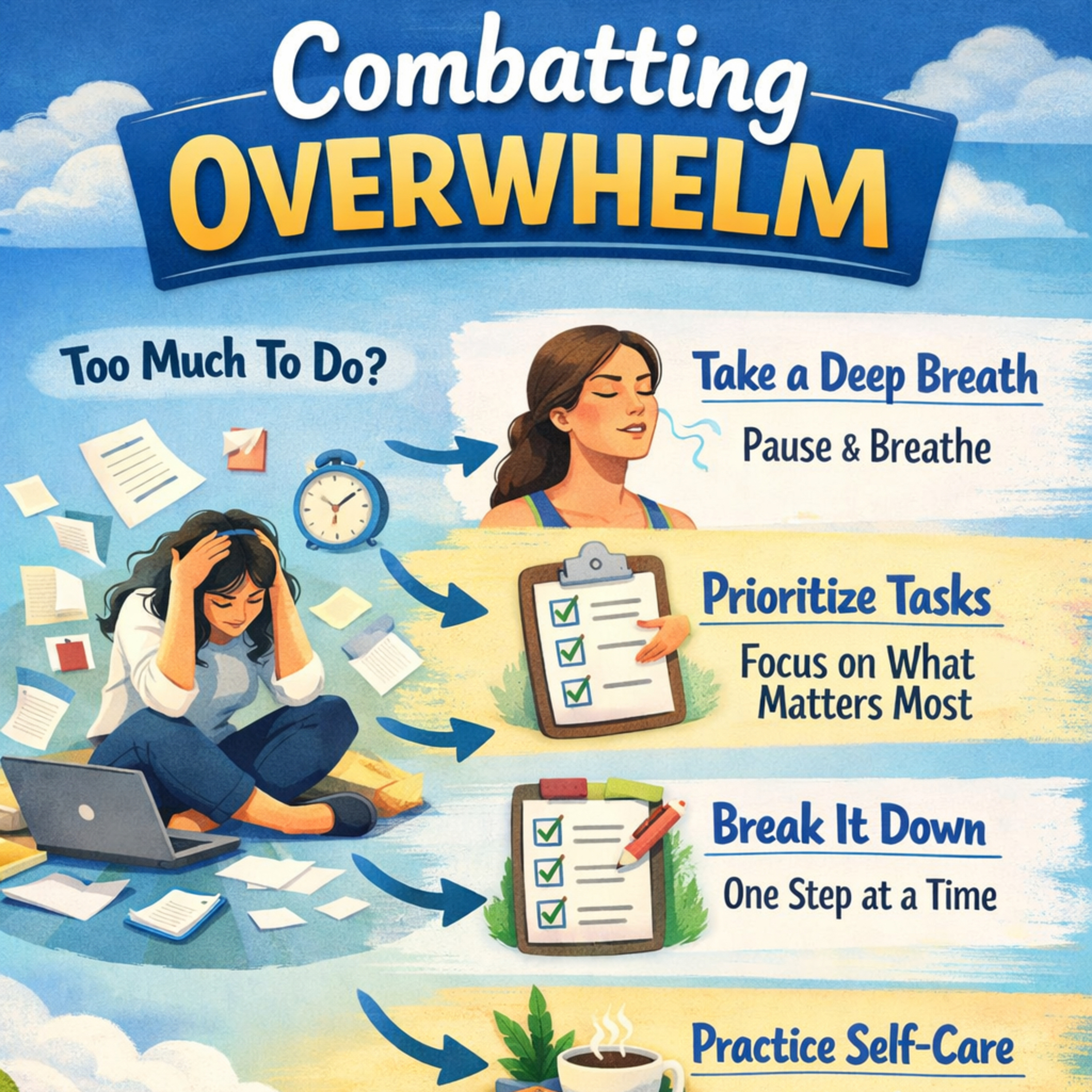 Season 7 Episode 47 - The Neuroscience of Overwhelm & Strategies to Combat it episode artwork