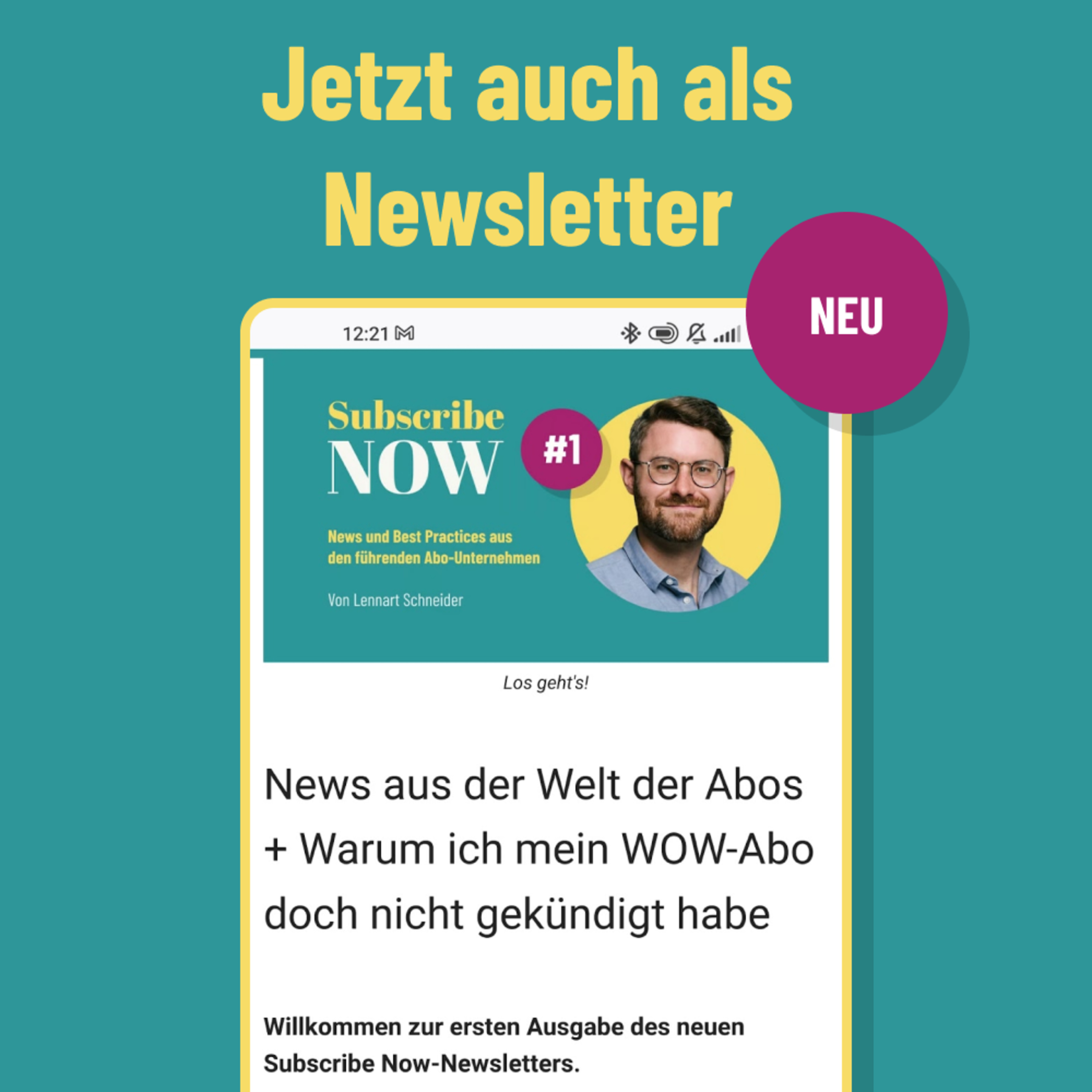 Subscribe Now: Wie du Abonnenten gewinnst und glücklich hältst