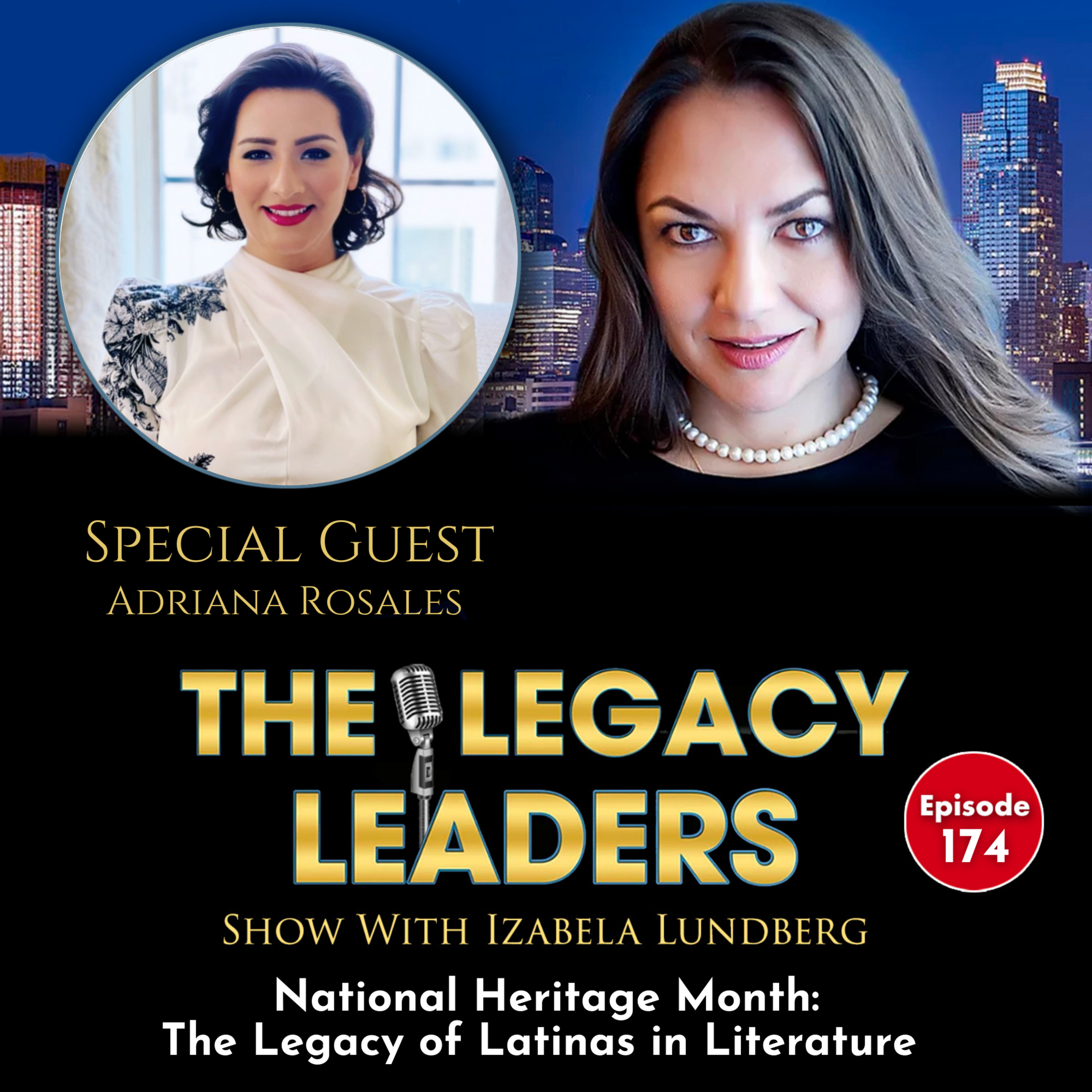 National Heritage Month: The Legacy of Latinas in Literature with Adriana Rosales episode artwork