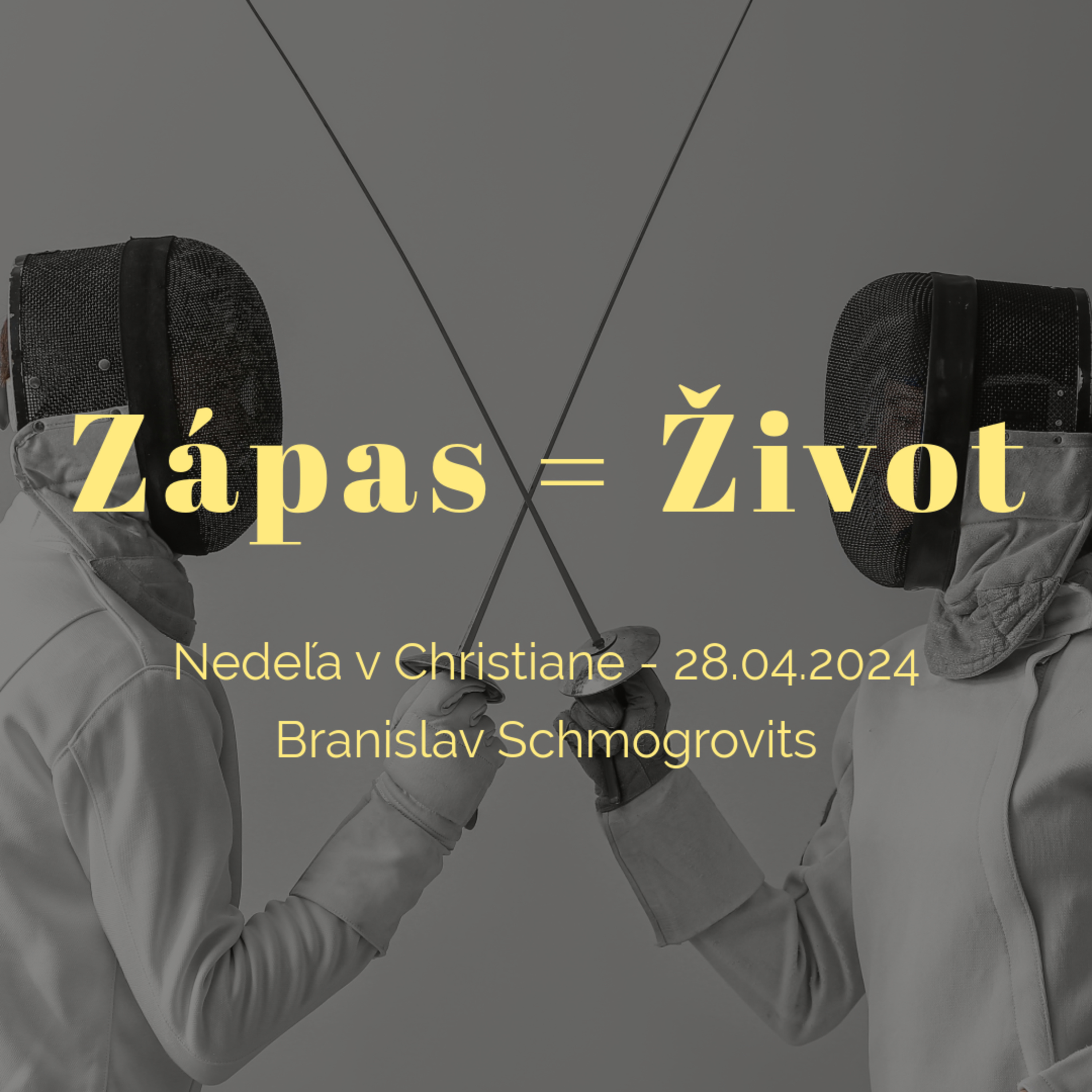 Zápas = Život - Branislav Schmogrovits