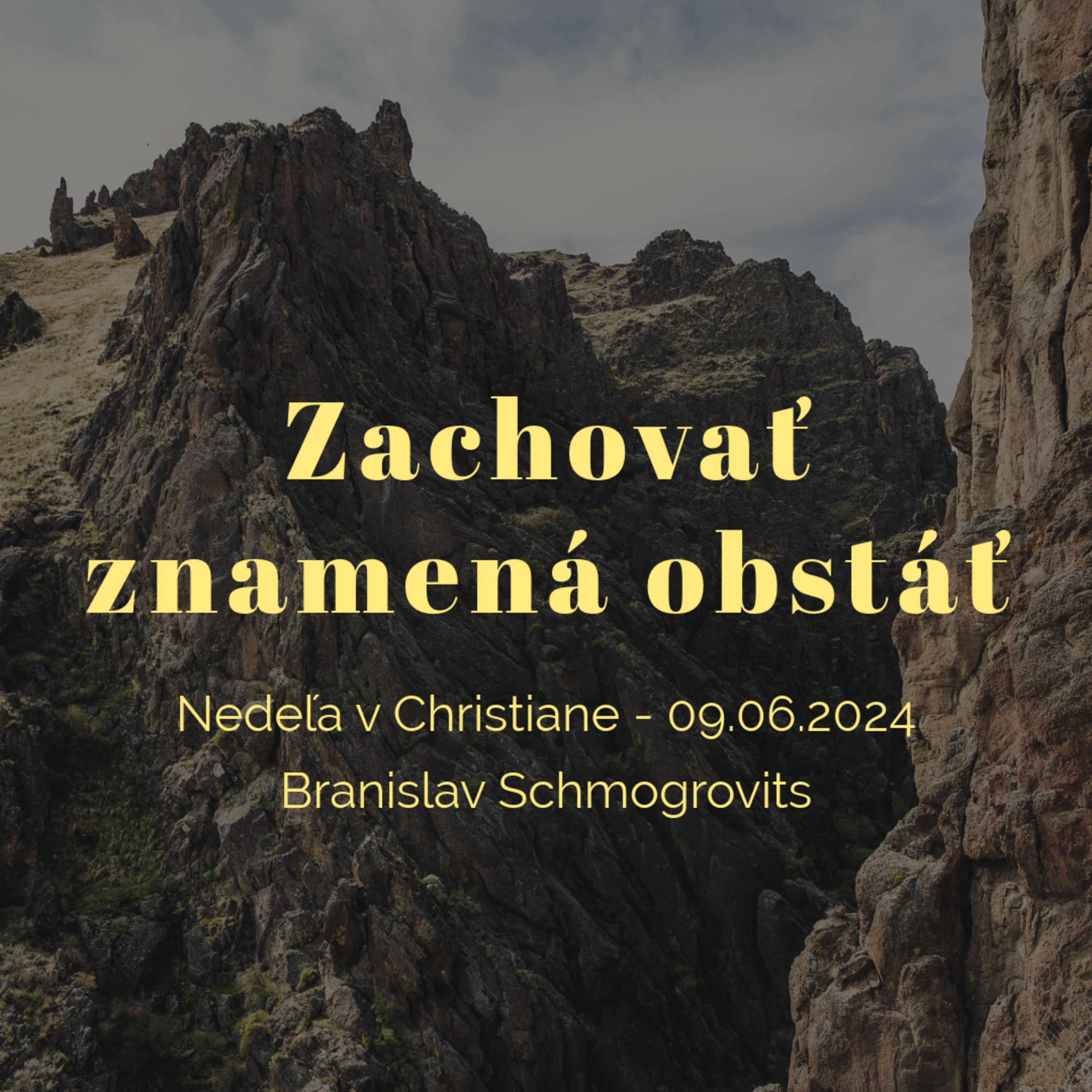 Zachovať znamená obstáť episode artwork