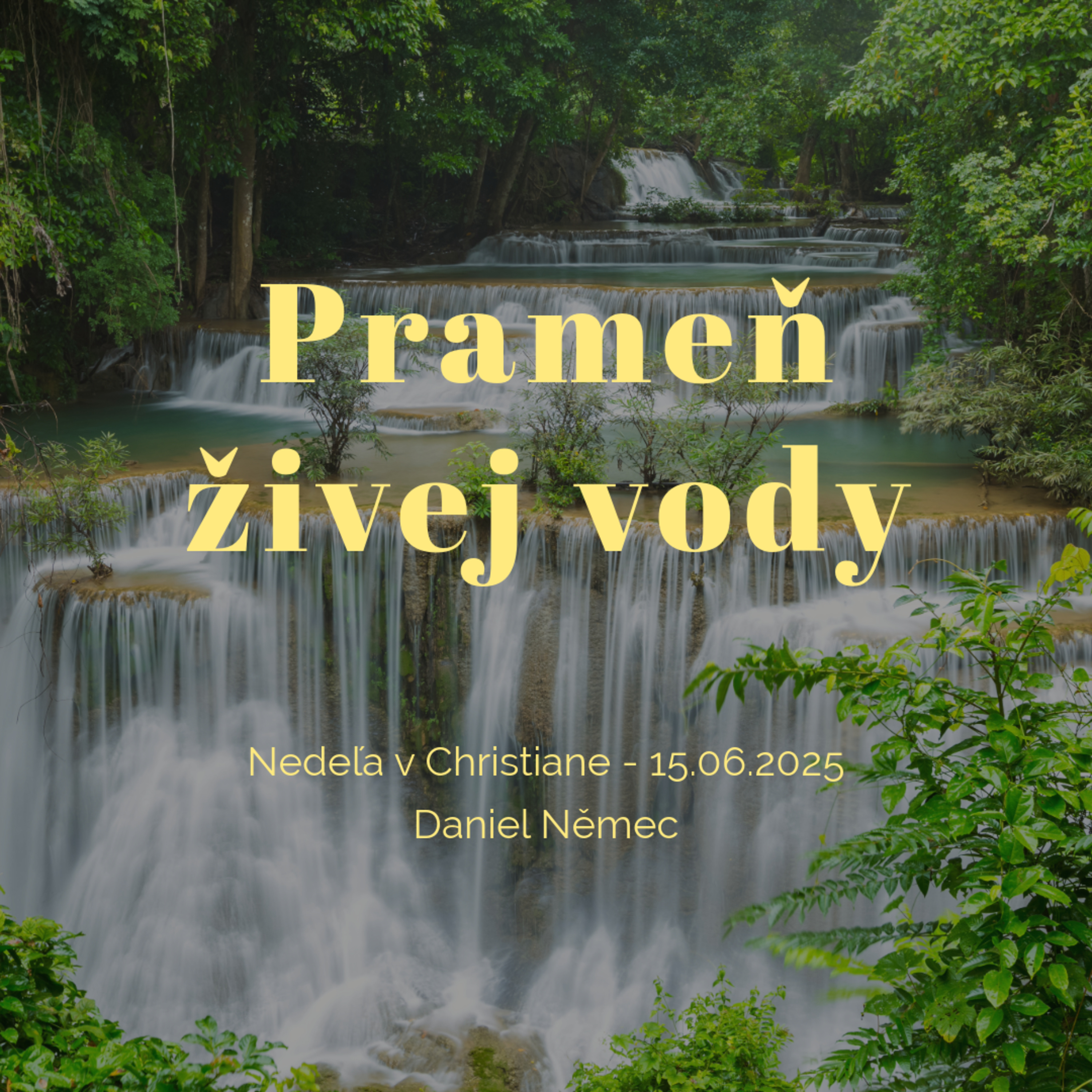 Prameň živej vody - Daniel Němec