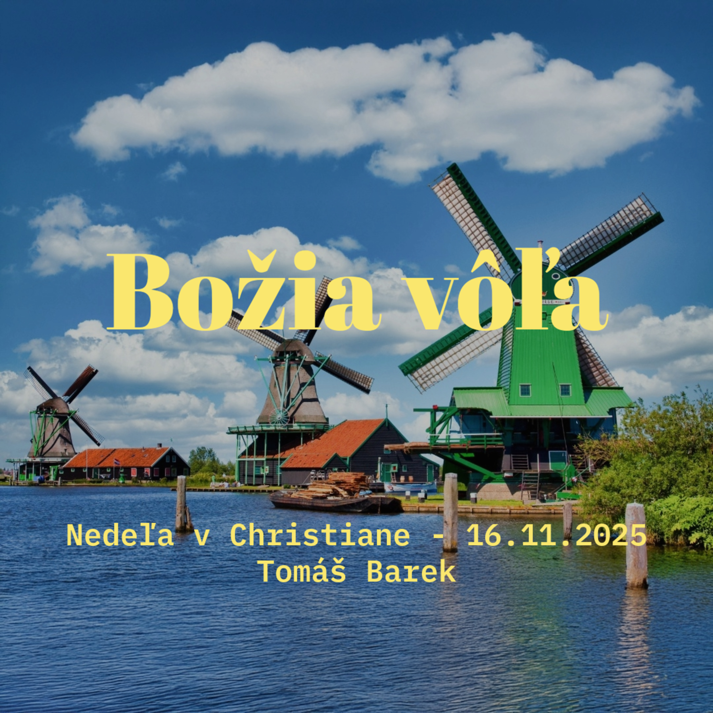 Božia vôľa - Tomáš Barek episode artwork