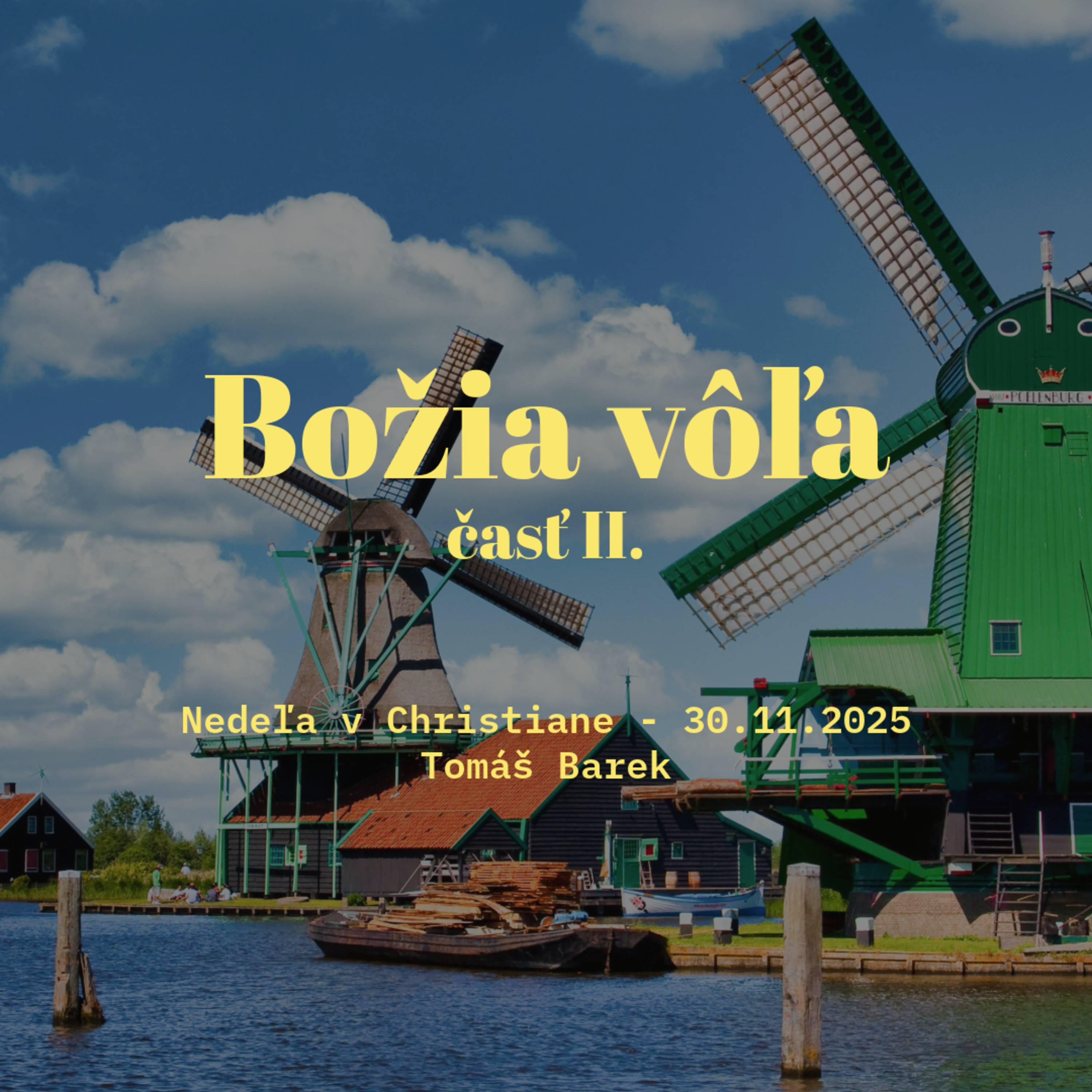 Božia vôľa časť II. - Tomáš Barek episode artwork