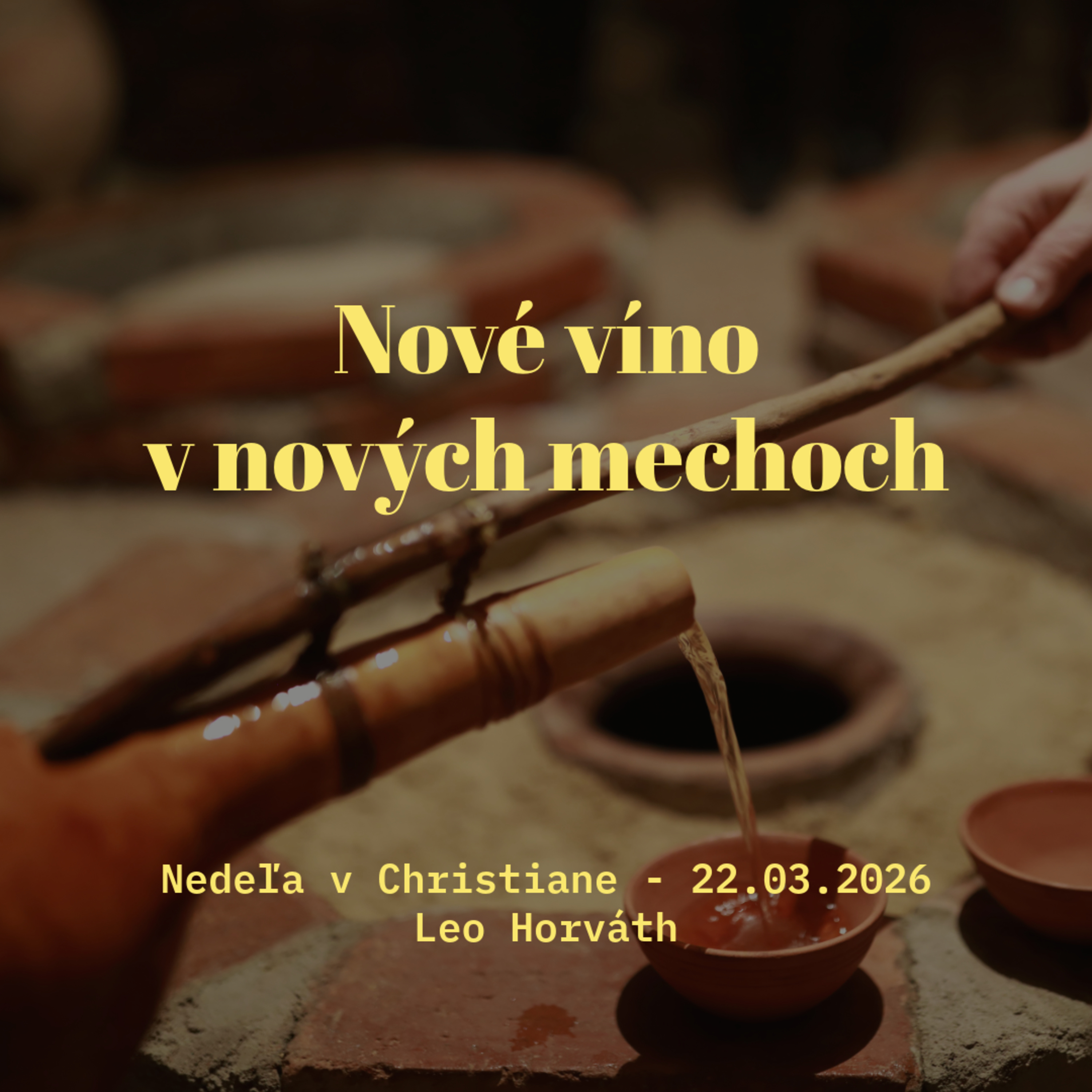 Nové víno v nových mechoch - Leo Horváth episode artwork
