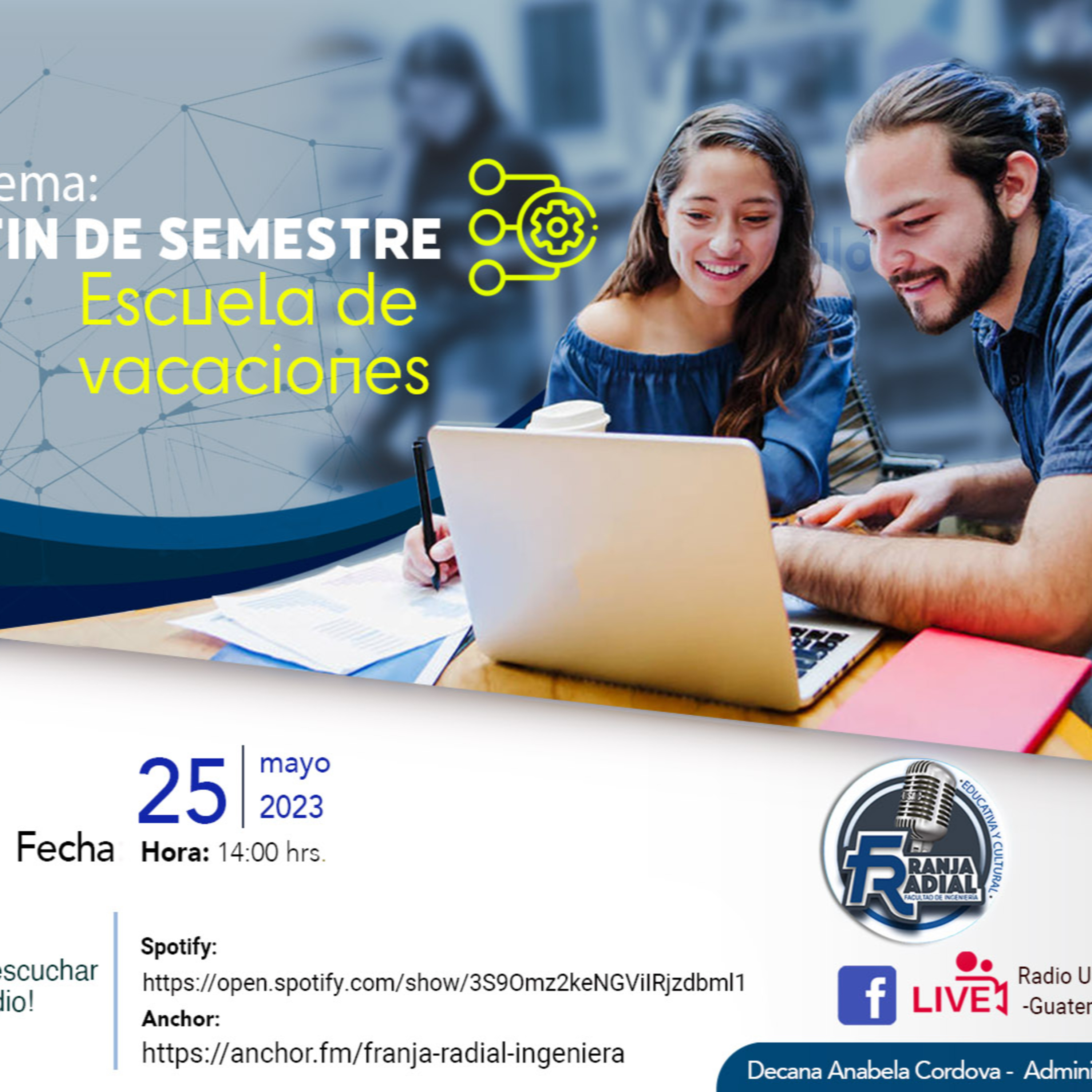 Portada de Franja Radial Educativa FIUSAC