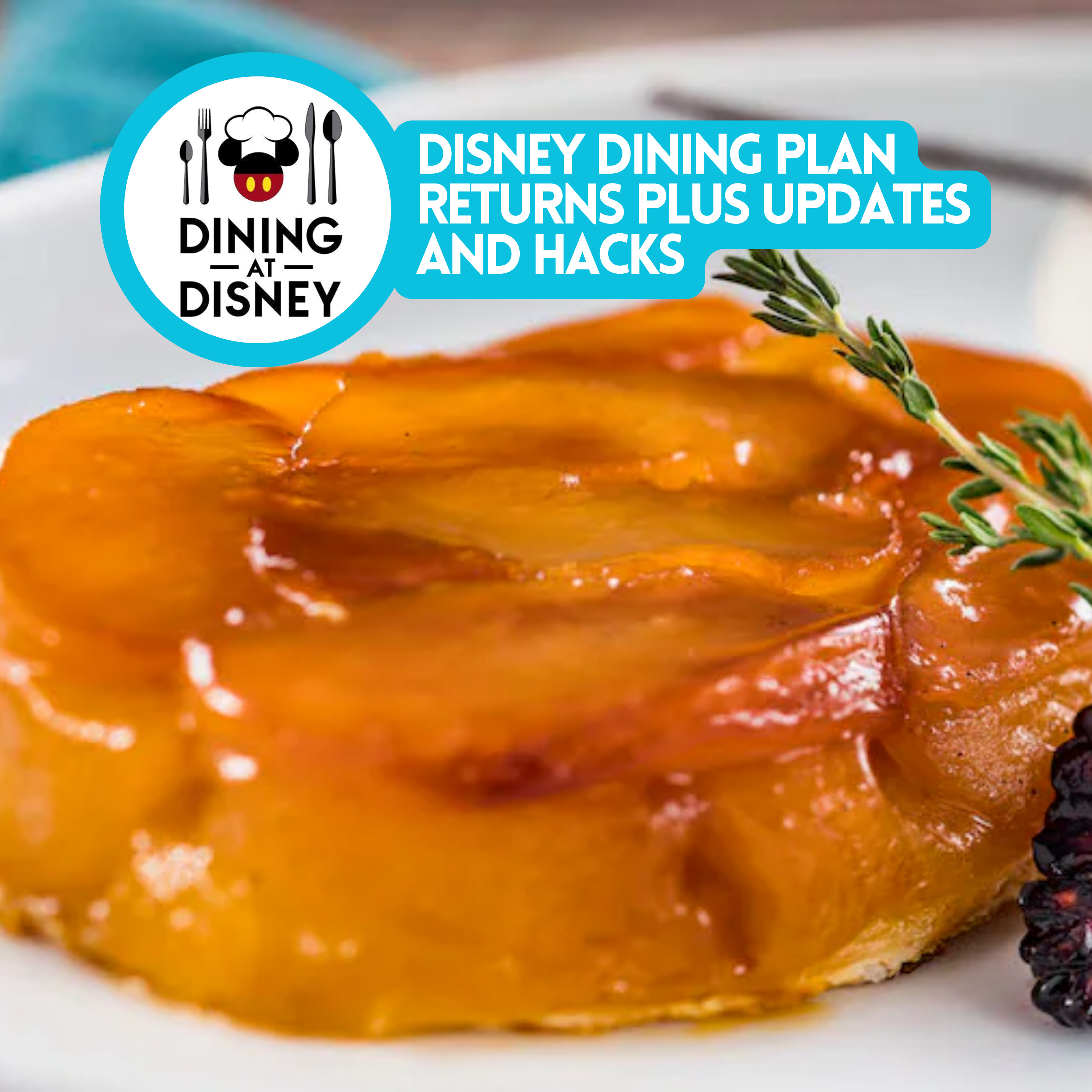 Disney Dining Plan Returns Plus Updates and Hacks