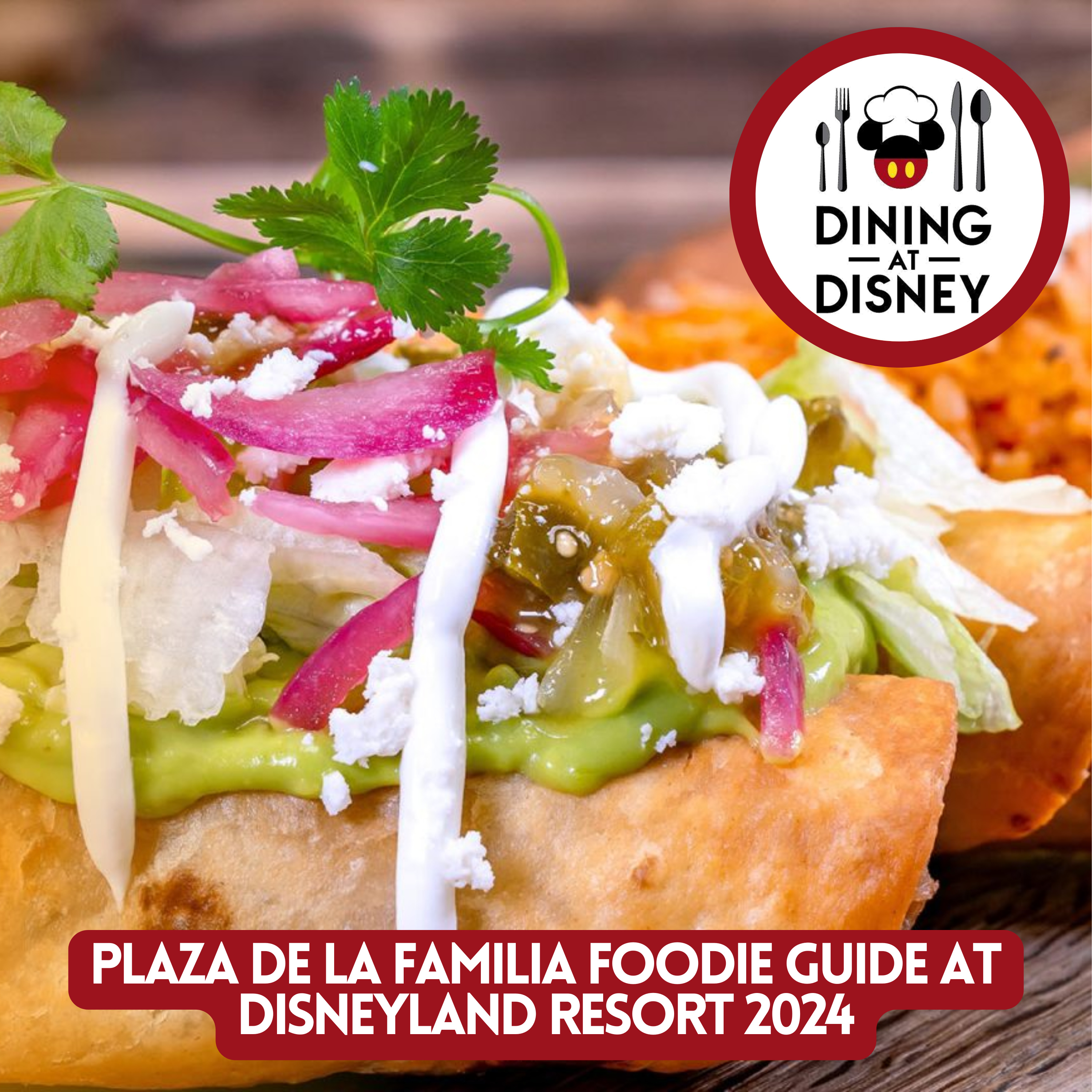 Plaza de la Familia Foodie Guide at Disneyland Resort 2024