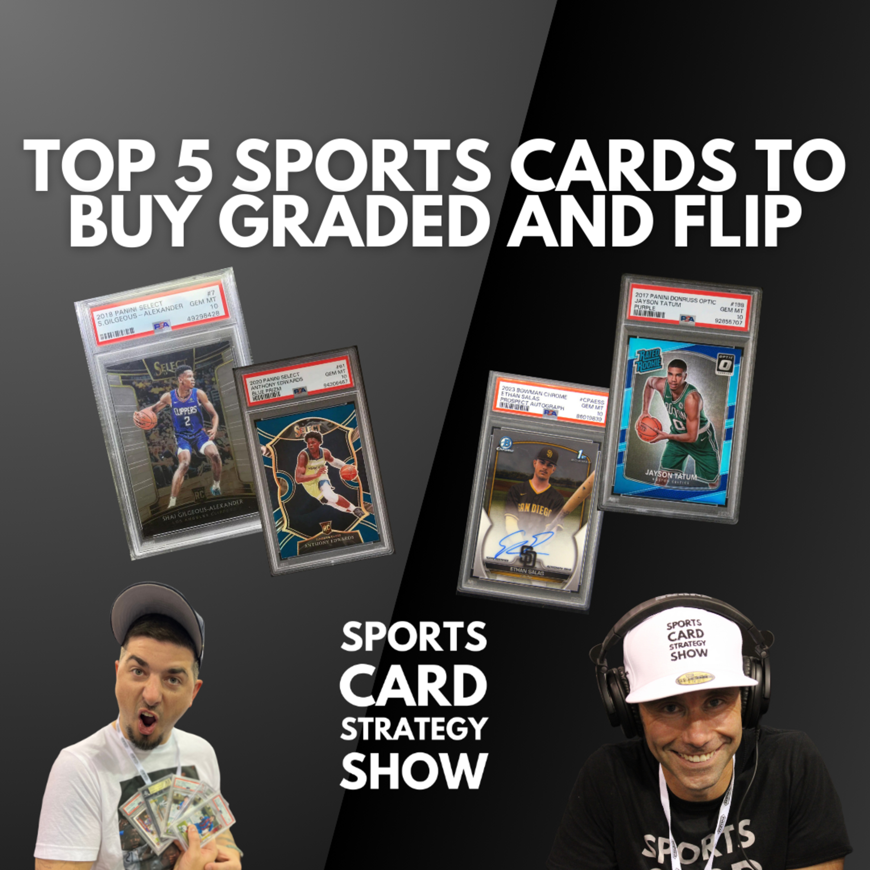 Top Five Sports Cards To Buy Graded And Flip! New Sports Illustrated For Kids Cards! episode artwork