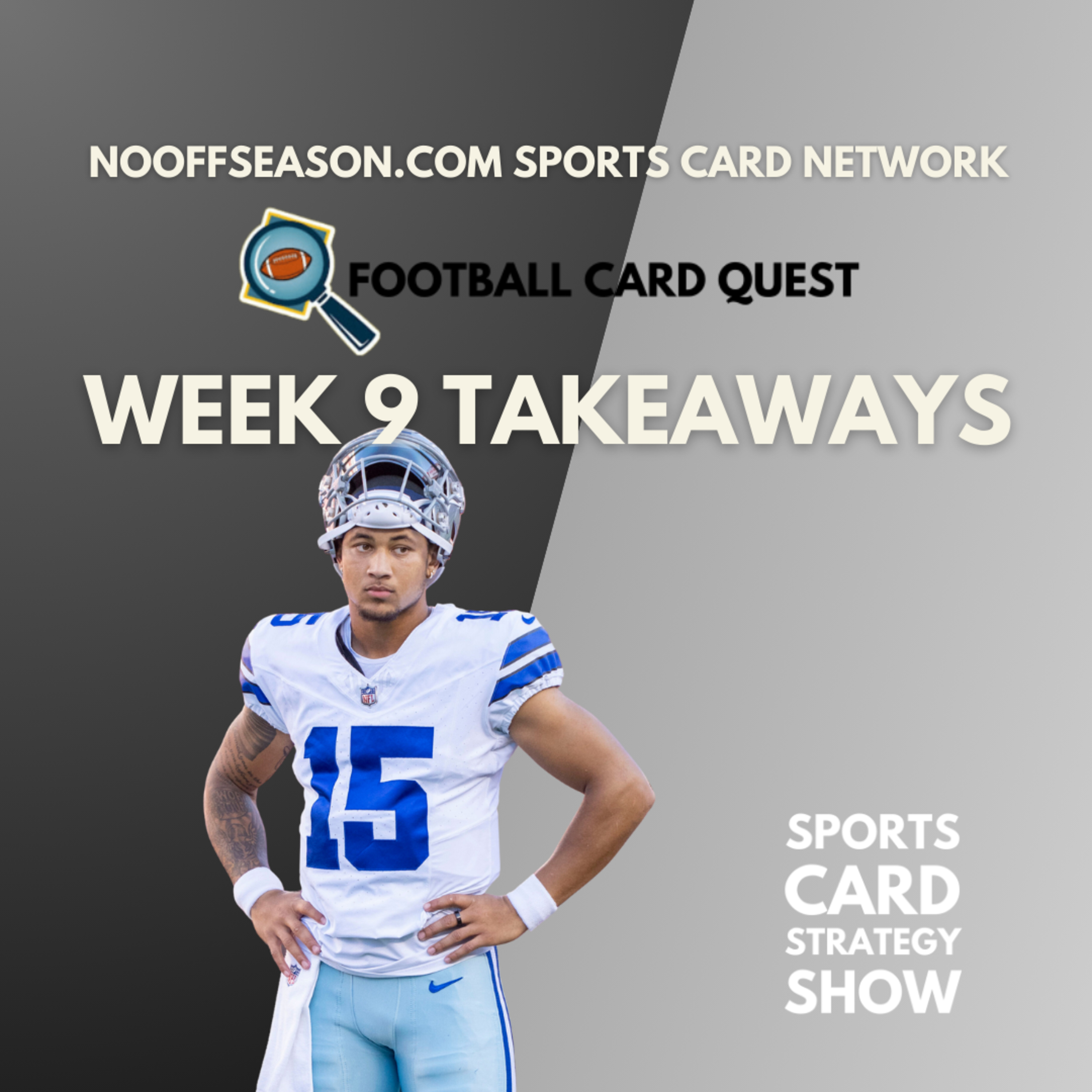 Week 9 Takeaways! Football Card Quest Football Cards Market Show episode artwork