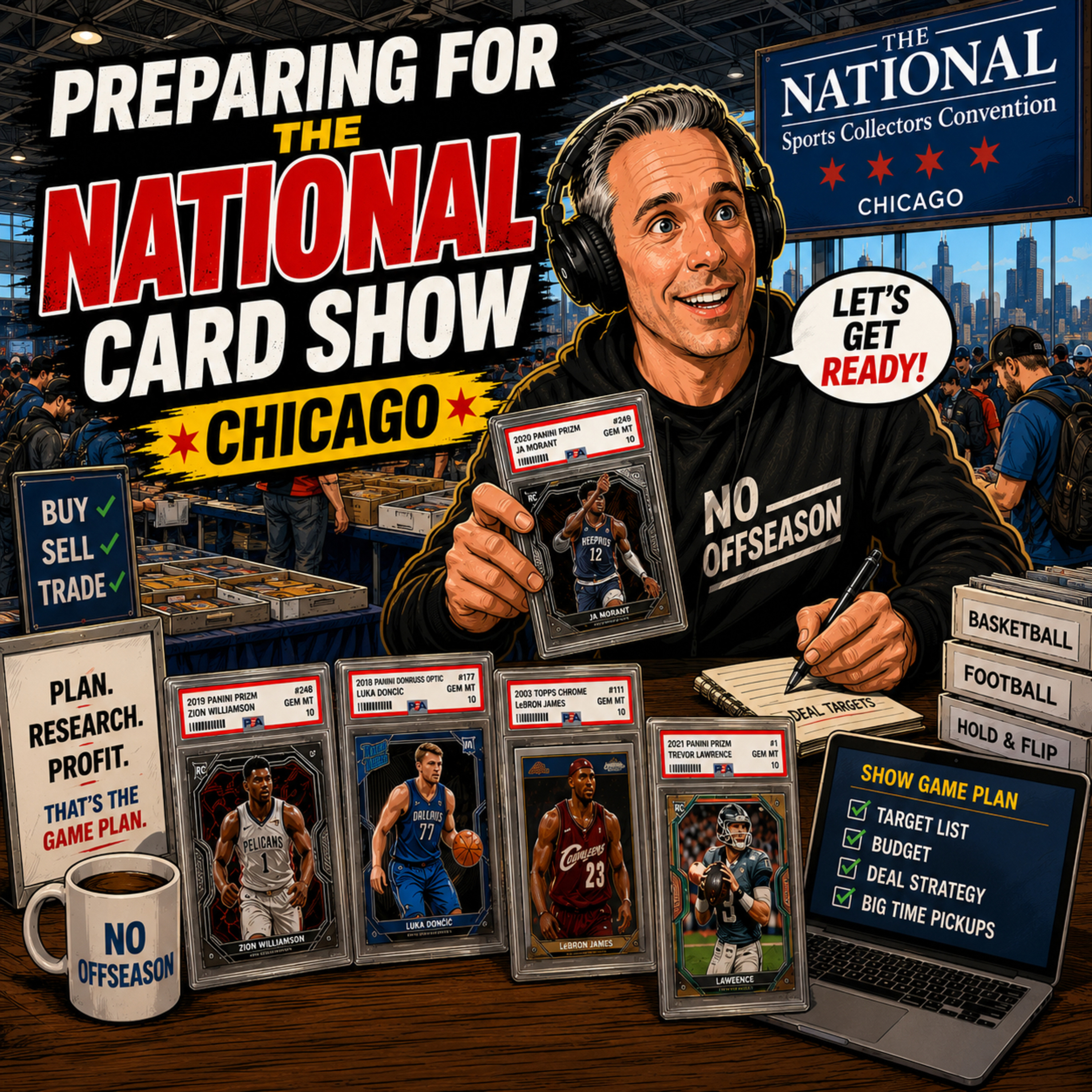 LeBron Market Update, BGS Grading Plays; Huge Sports Card Flipping Wins; Strategy For The National